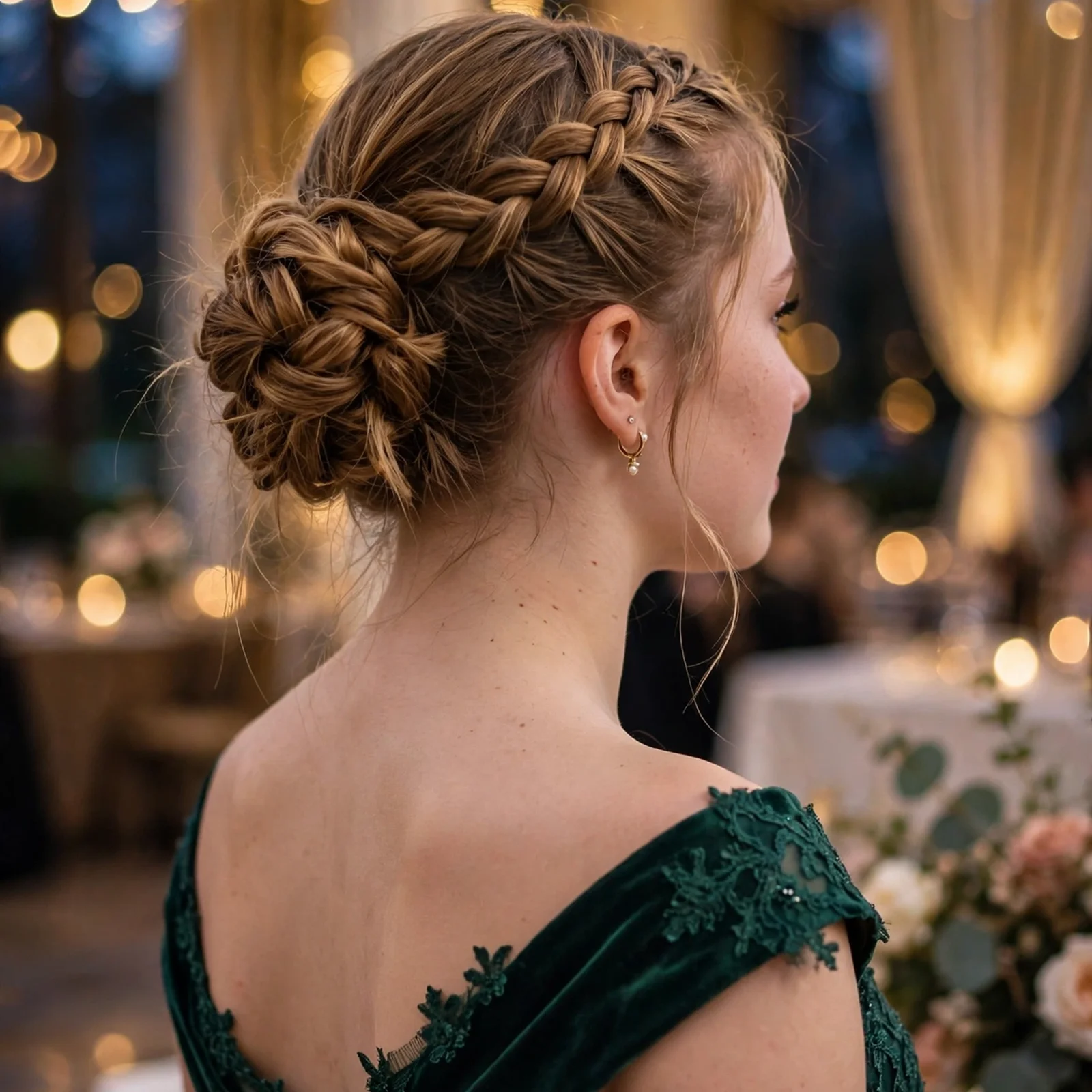 20 Glamorous Prom Hairstyles for Girls to Shine on Their Big Night in 2026: Braided Crown Updo