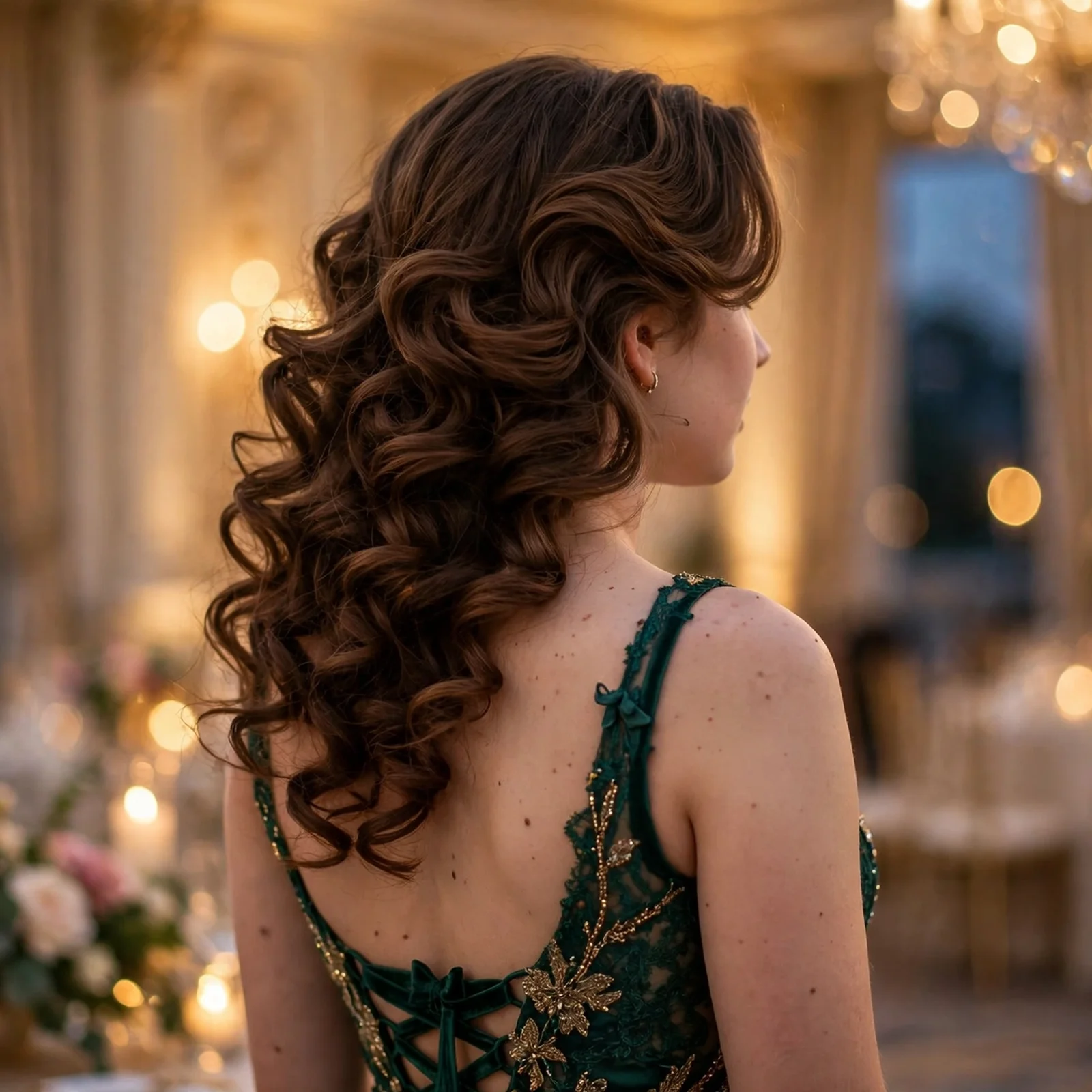 20 Glamorous Prom Hairstyles for Girls to Shine on Their Big Night in 2026: Side-Swept Curls