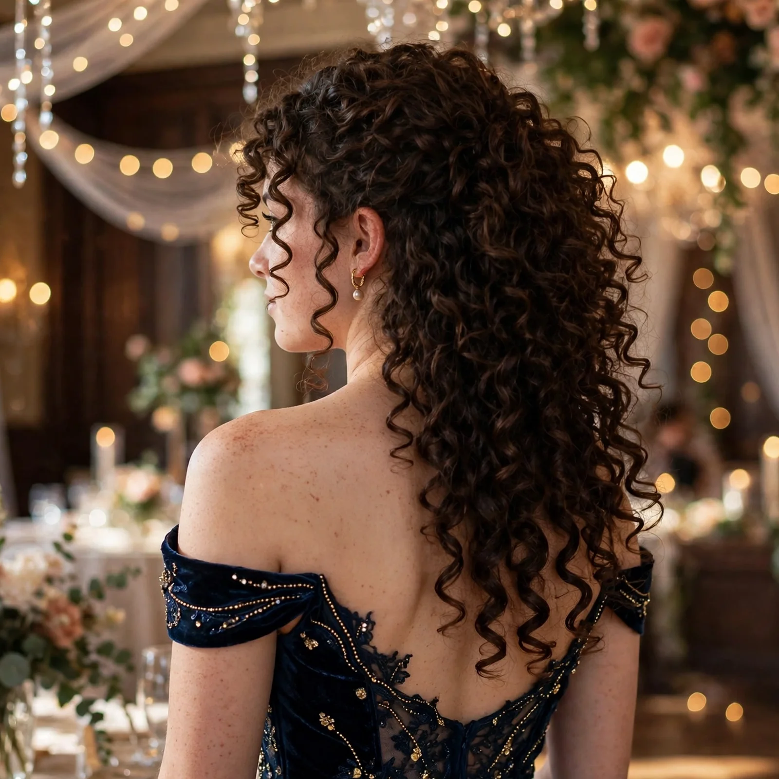 20 Glamorous Prom Hairstyles for Girls to Shine on Their Big Night in 2026: Bouncy Ringlets