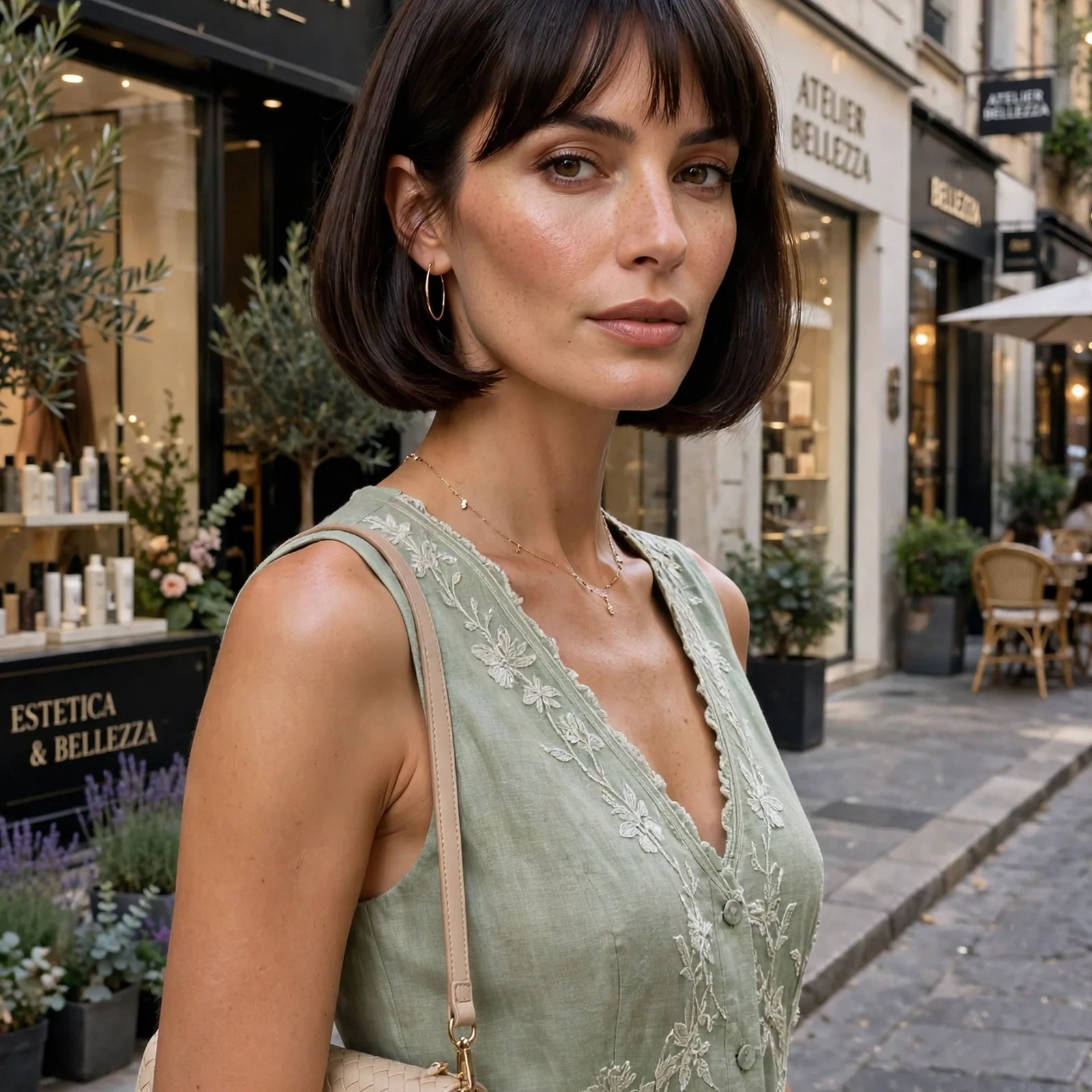 25 Glow-Up Haircuts for Women That Transform Your Look This Summer: Italian Bob