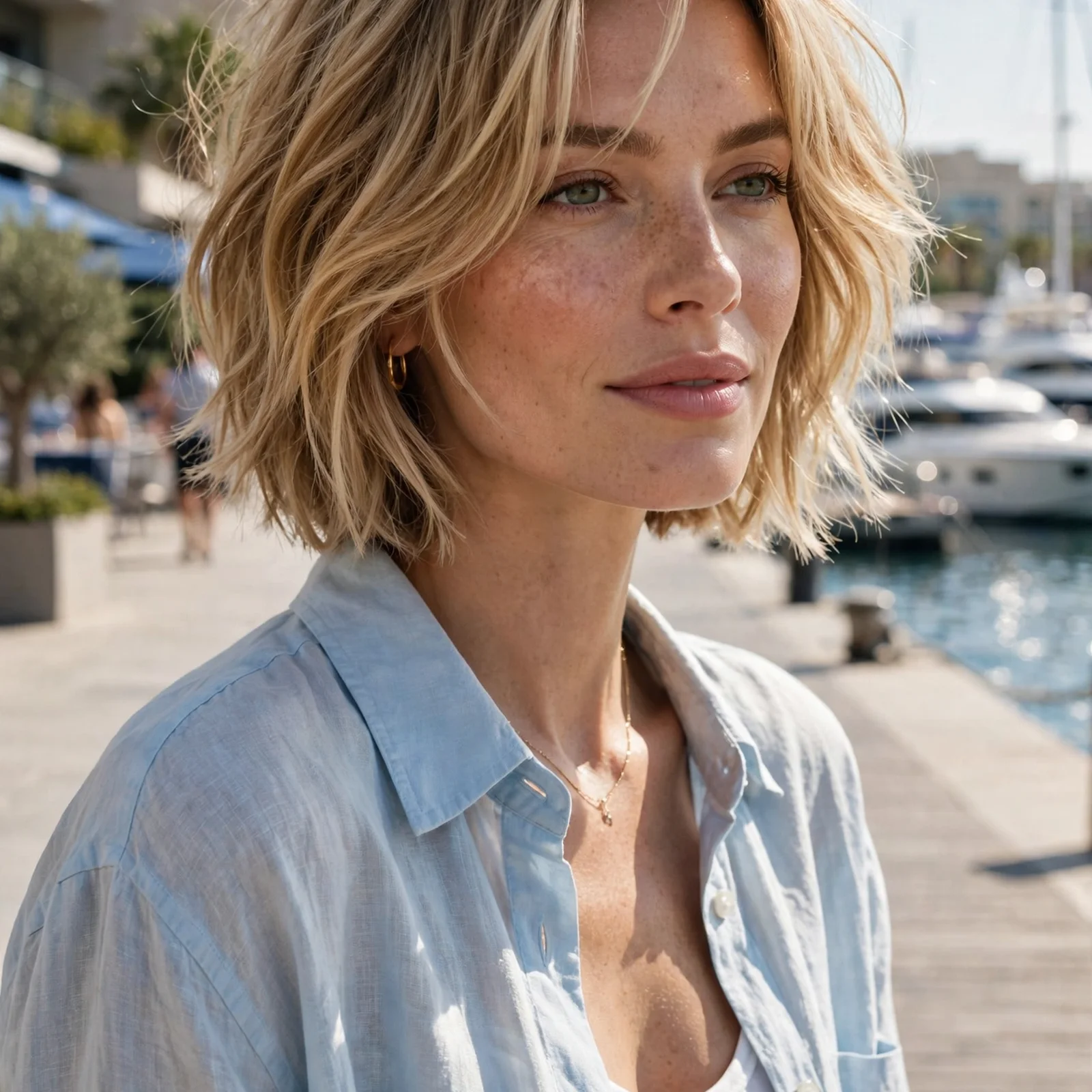 25 Glow-Up Haircuts for Women That Transform Your Look This Summer: Airy Layered Bob