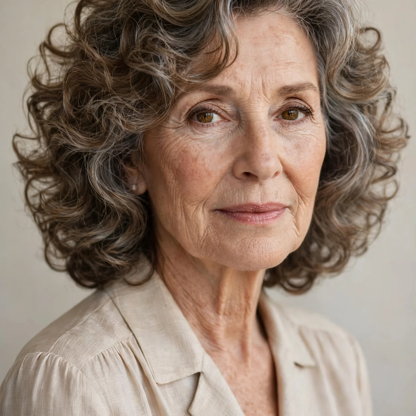 15 Flattering Hairstyles for Women Over 60 That Make You Look Younger: Soft Curls with Layers