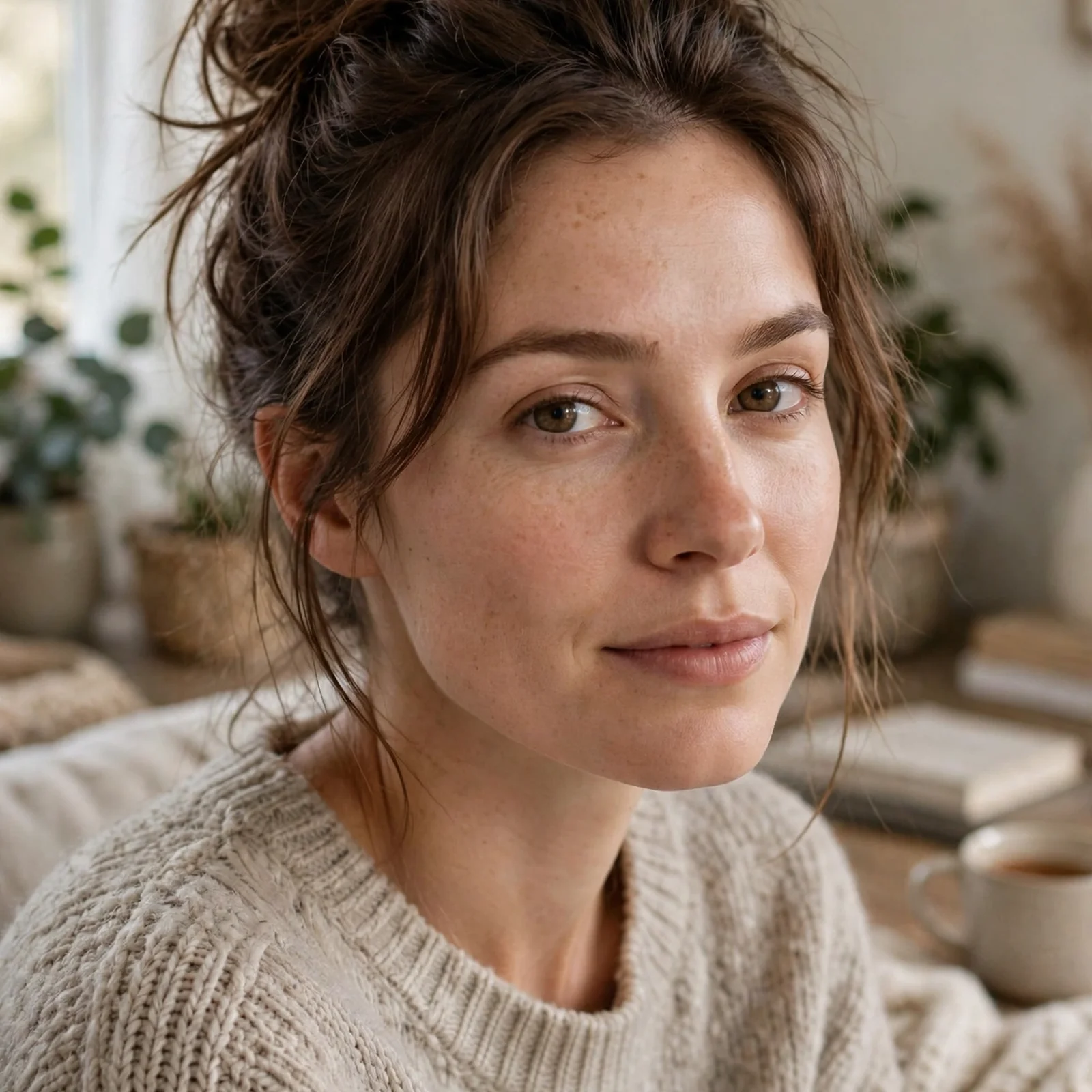 20 Hairstyles for Women With Oily Hair That Stay Fresh & Matte All Day: Messy Matte Bun
