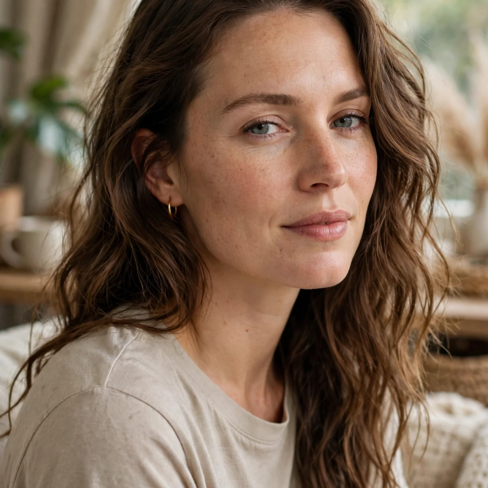 20 Hairstyles for Women With Oily Hair That Stay Fresh & Matte All Day: Side-Part Loose Waves