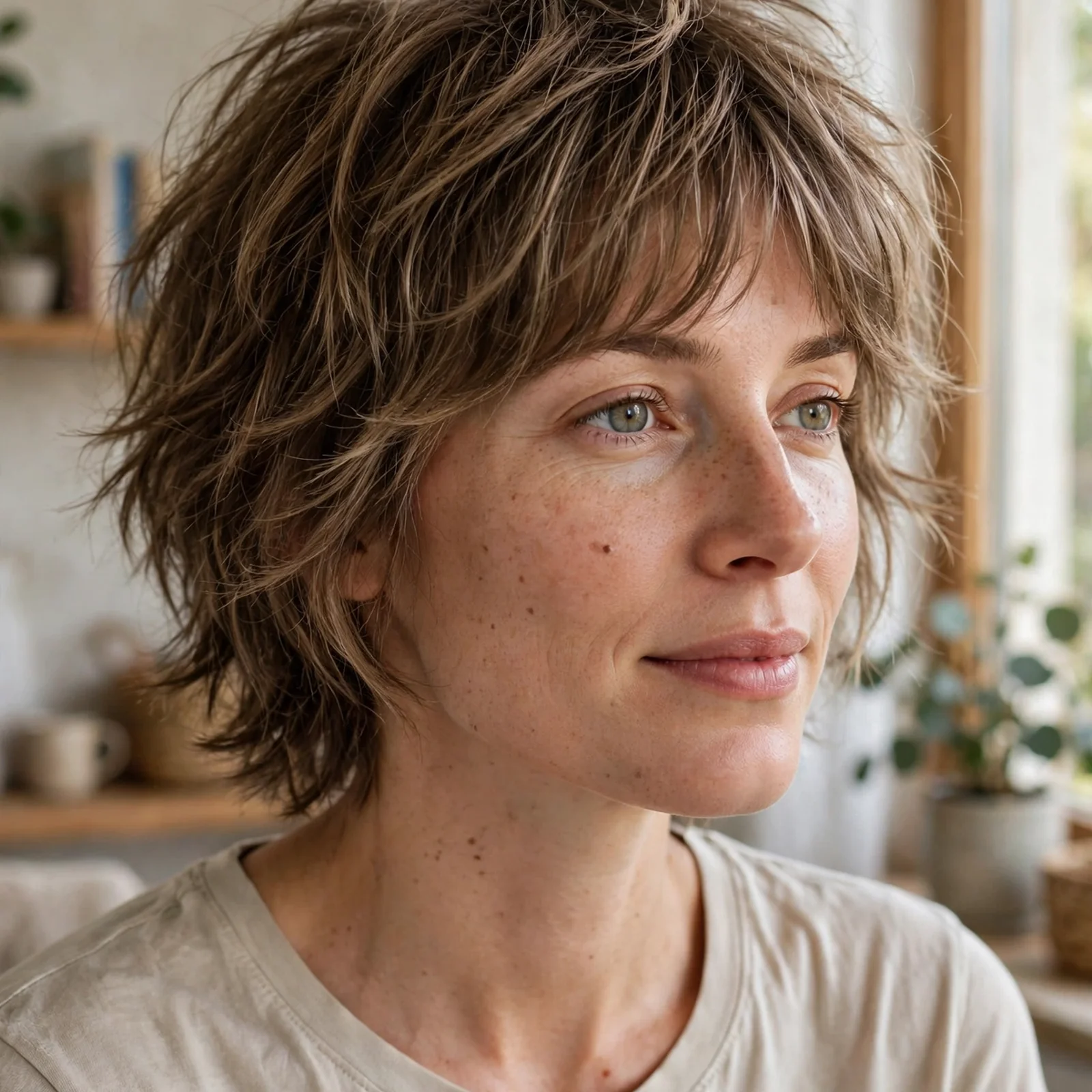20 Hairstyles for Women With Oily Hair That Stay Fresh & Matte All Day: Soft Textured Shag