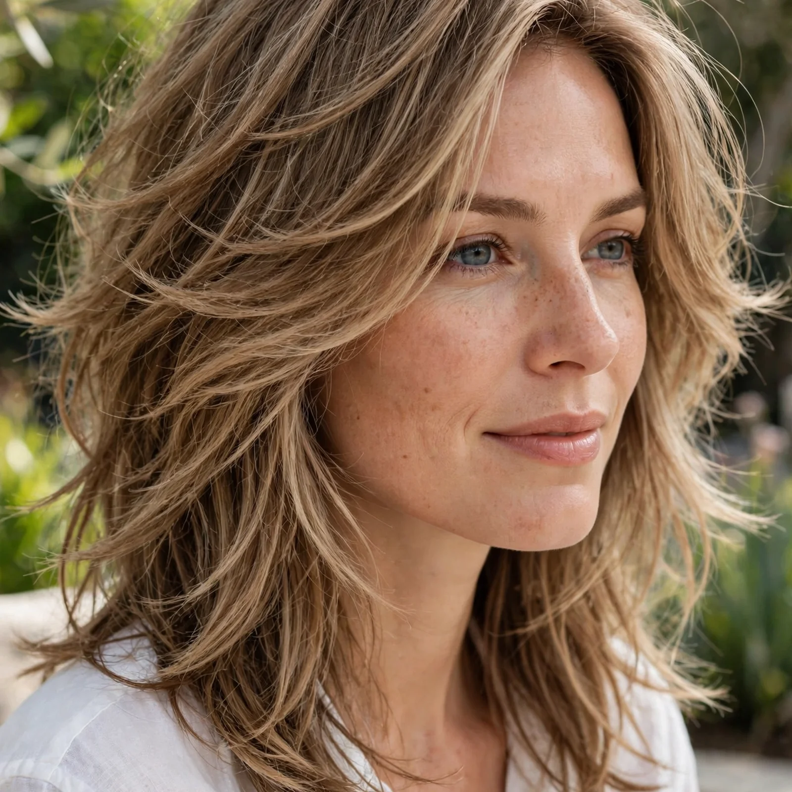 20 Hairstyles for Women With Thin Hair That Add Volume (No Flat Look in Heat): Feathered Mid-Length Layers