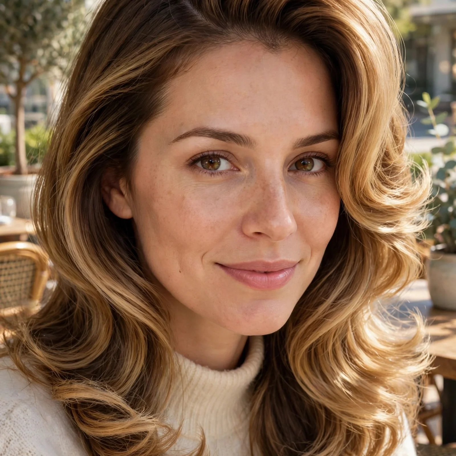 20 Hairstyles for Women With Thin Hair That Add Volume (No Flat Look in Heat): Side-Part Soft Blowout