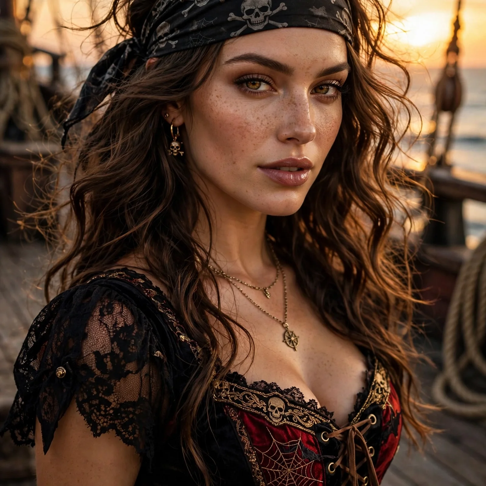 15 Cool Hairstyles for Halloween Costumes: Pirate Waves