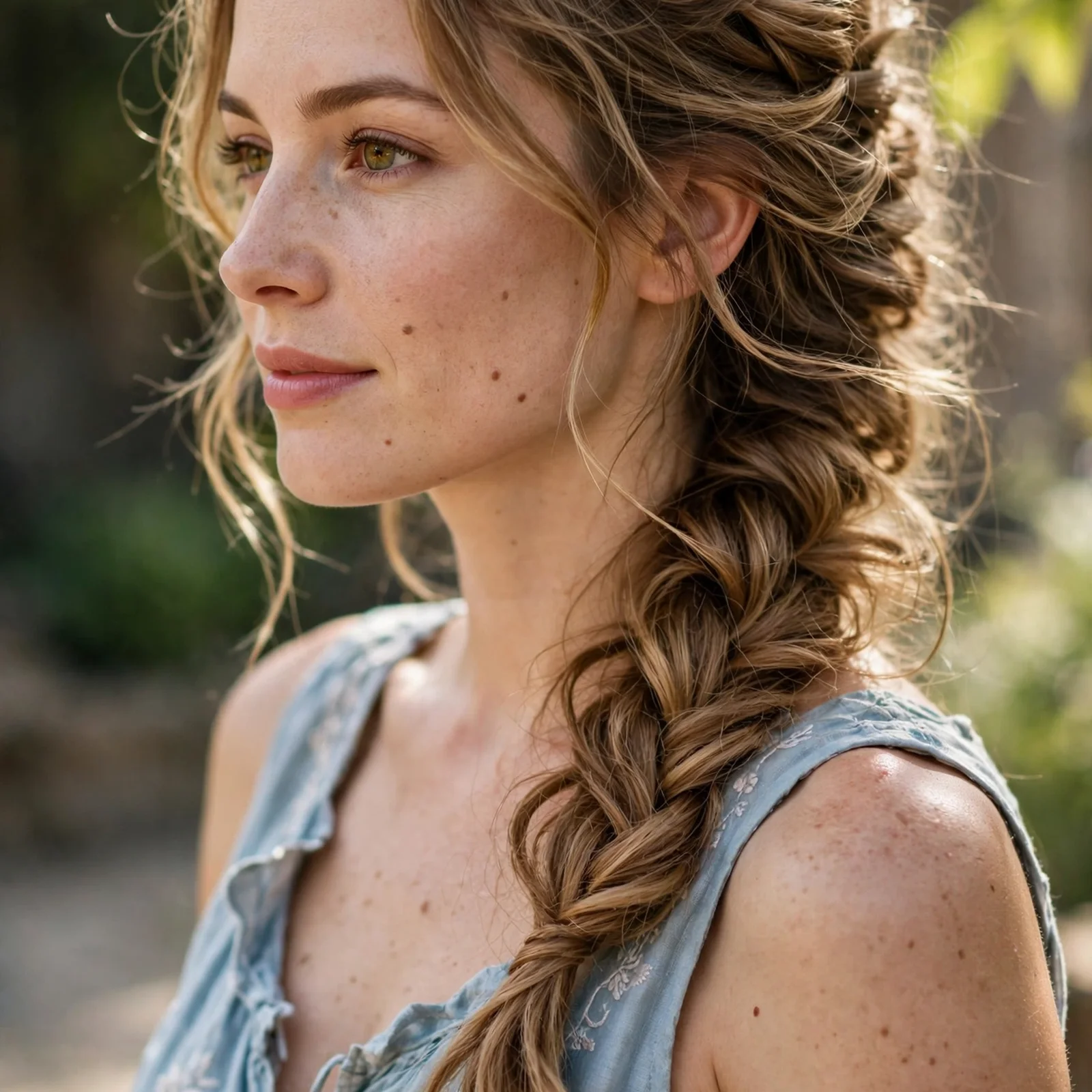 25 Humidity-Proof Hairstyles for Women That Hold Shape Without Hairspray: Side Braid