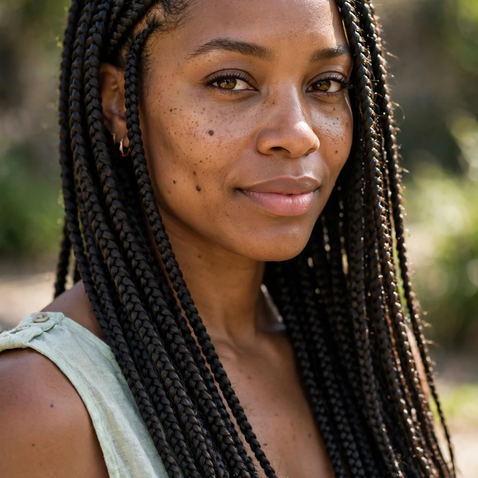 25 Humidity-Proof Hairstyles for Women That Hold Shape Without Hairspray: Protective Box Braids
