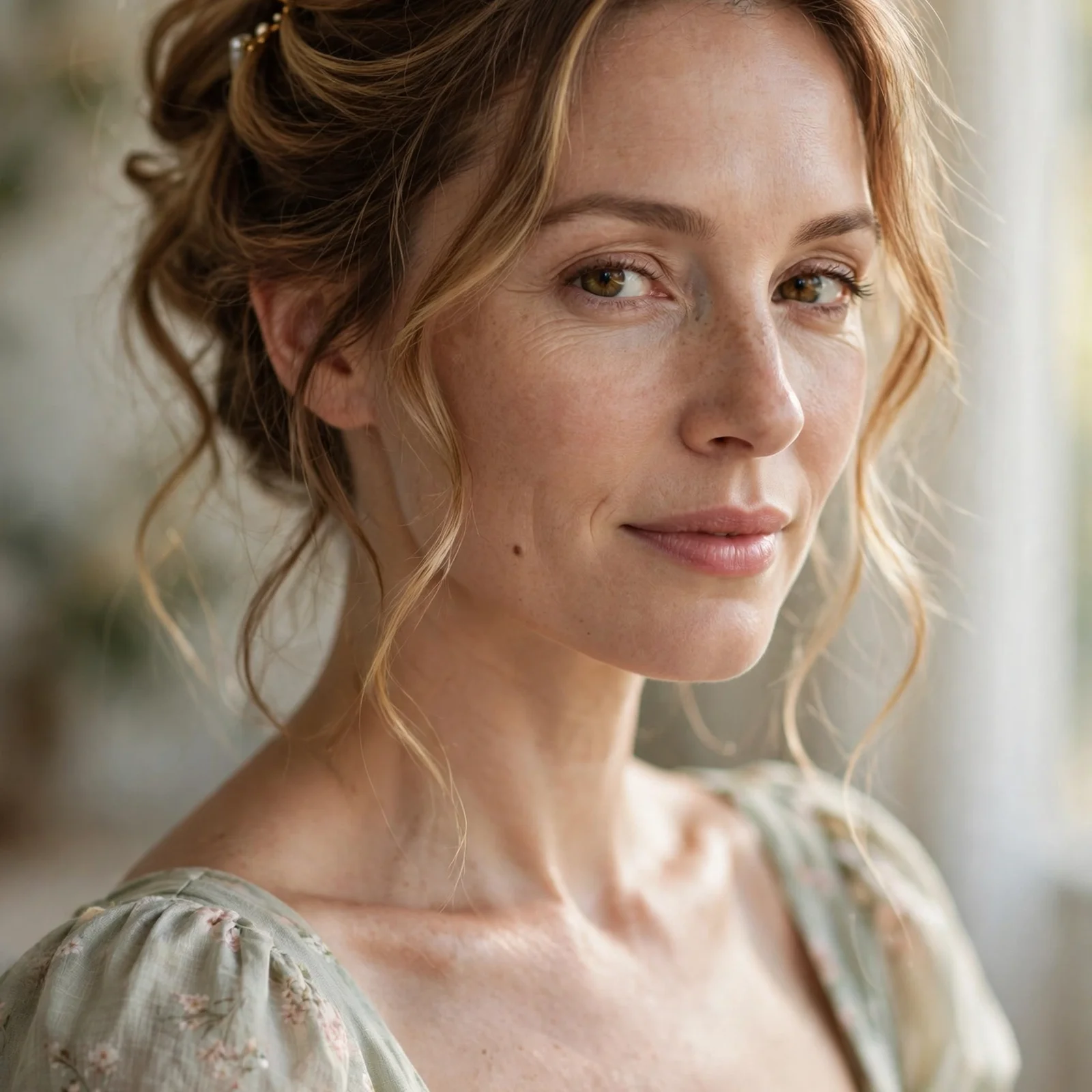 25 Humidity-Proof Hairstyles for Women That Hold Shape Without Hairspray: Loose Twisted Updo