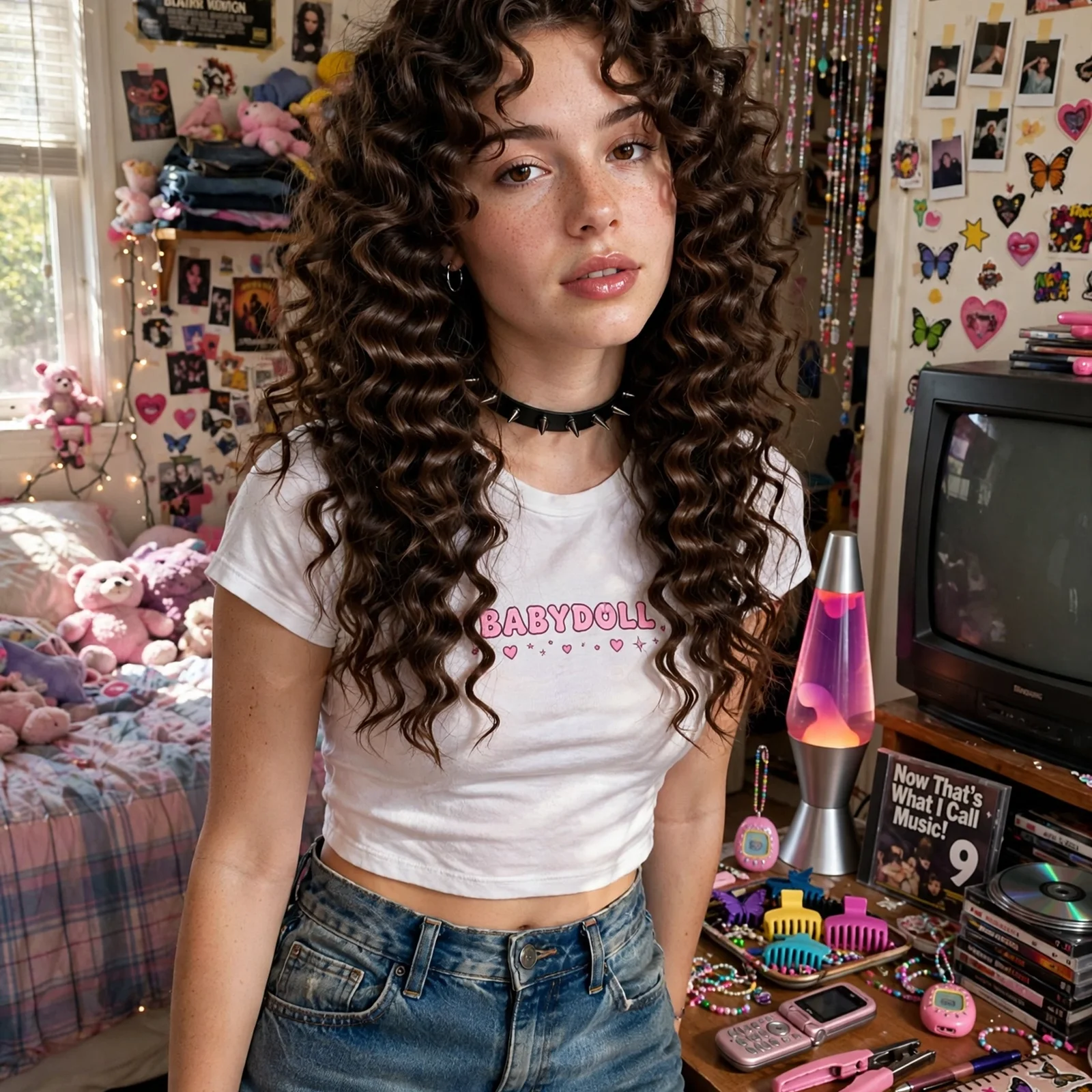 15 Iconic 2000s Hairstyles for Women That Are Totally Back in Style for 2026: Crimped Hair
