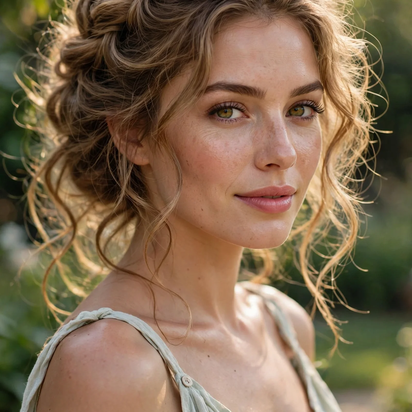 25 Lightweight Hairstyles for Women With Thick Hair (Easy to Manage in Heat): Soft Braided Crown