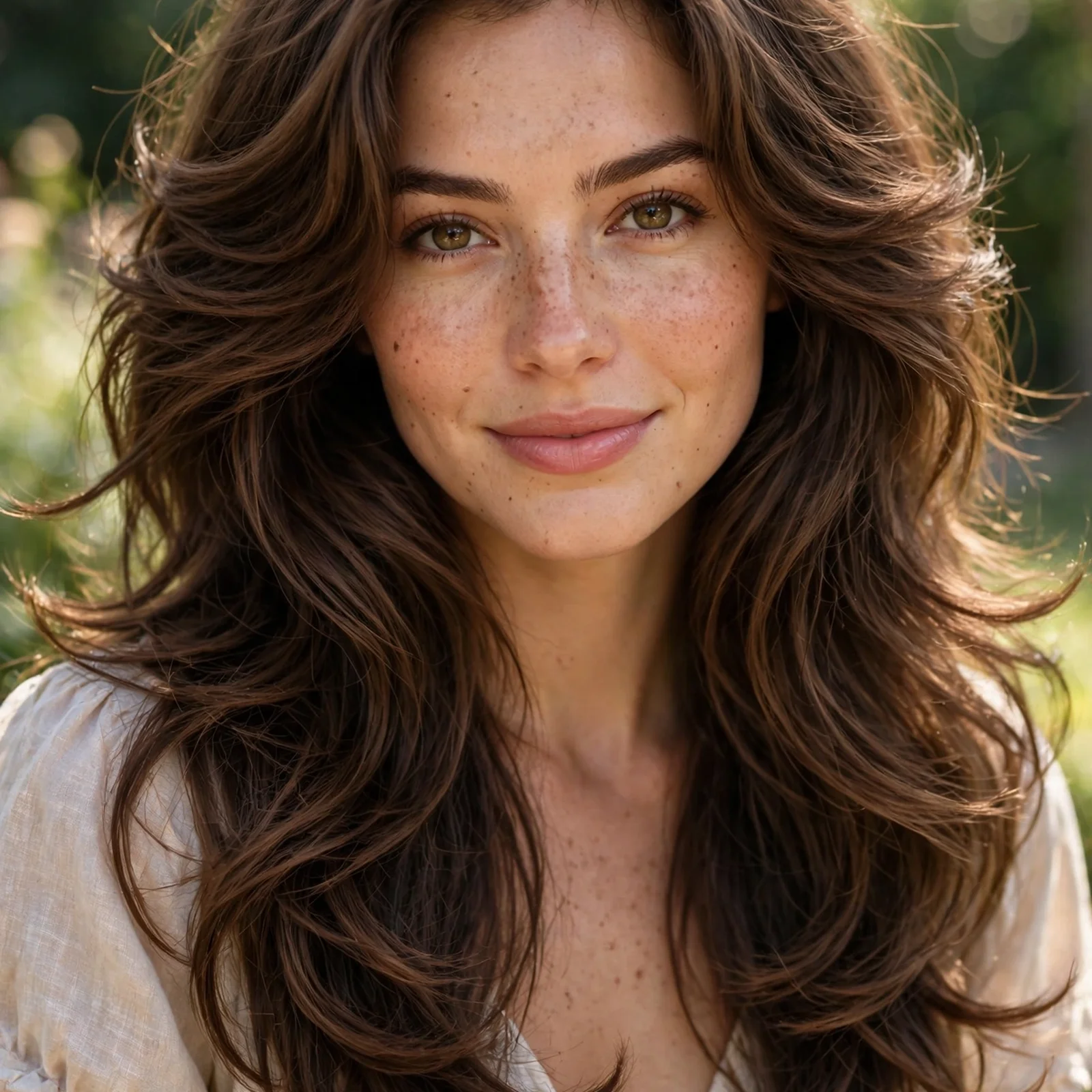 25 Lightweight Hairstyles for Women With Thick Hair (Easy to Manage in Heat): Soft U-Shaped Layers
