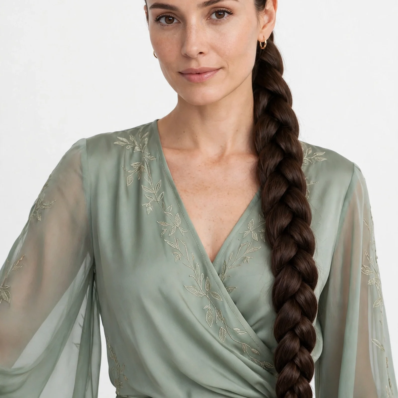 20 Stunning Long Hairstyles for Women That Are Trending in 2026: Long Braided Ponytail