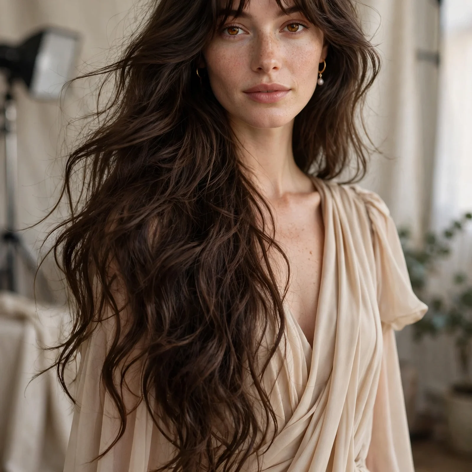 20 Stunning Long Hairstyles for Women That Are Trending in 2026: Curtain Bangs with Long Hair