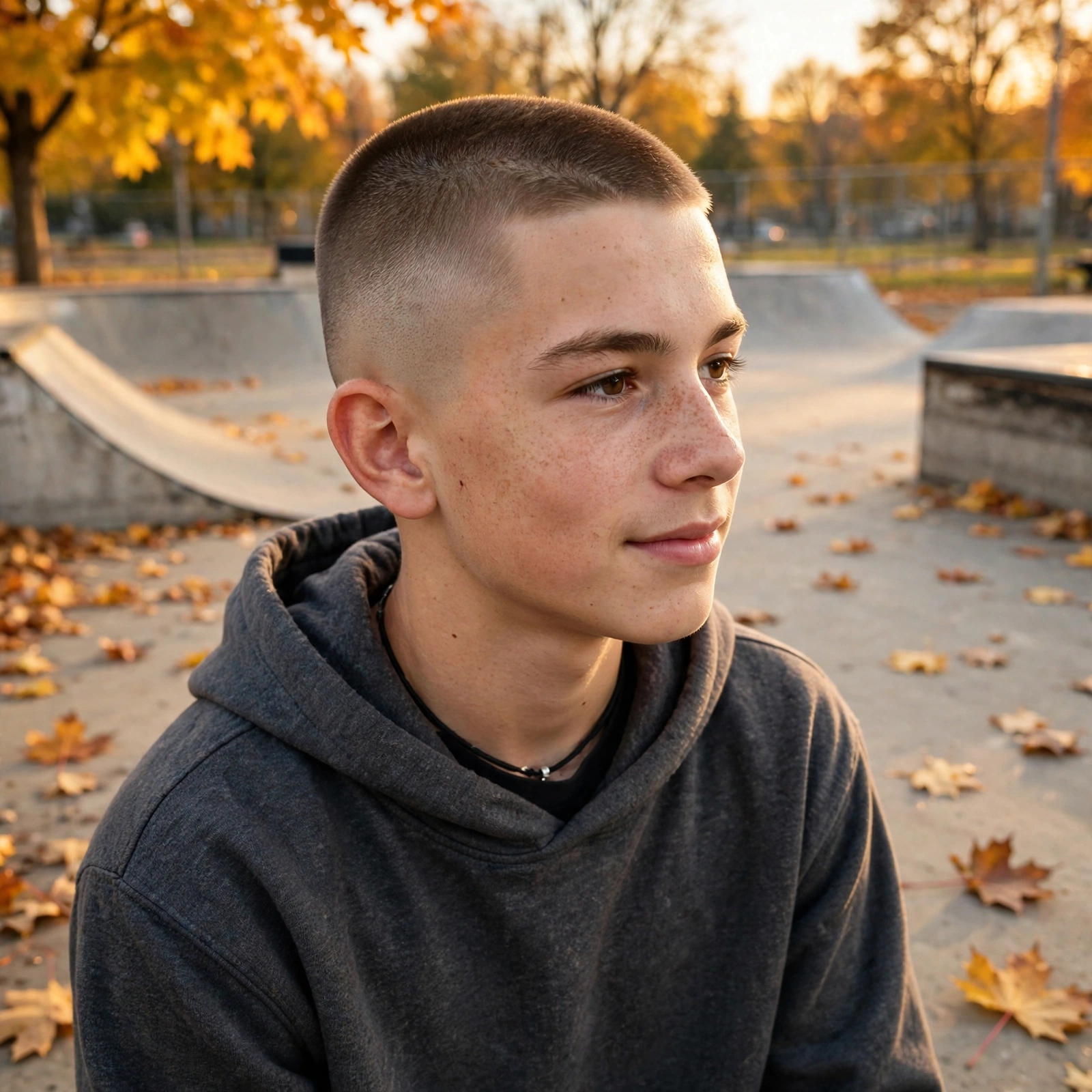 The Mid Fade with Textured Top