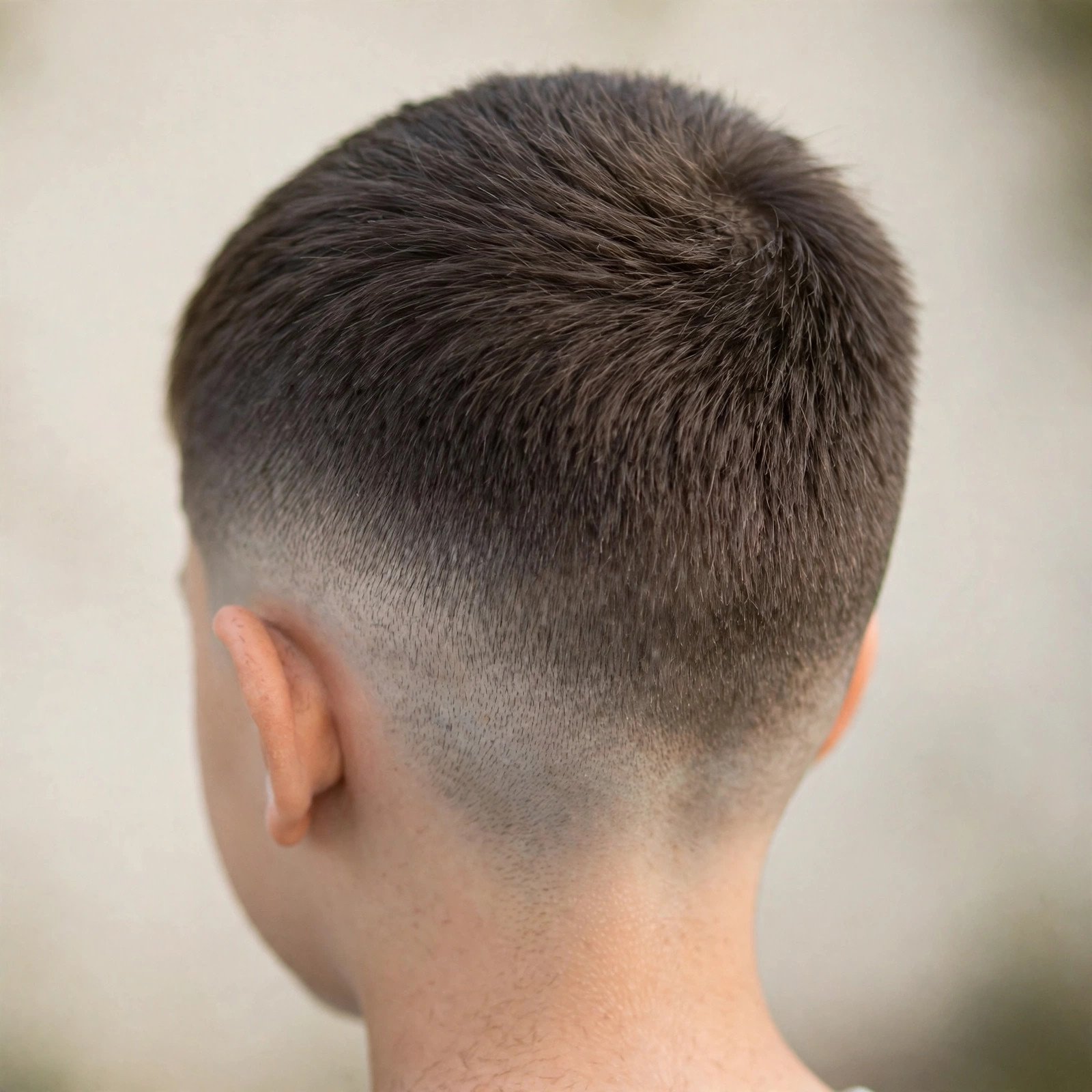 Summer Fade Cut - boys hairstyle, back view