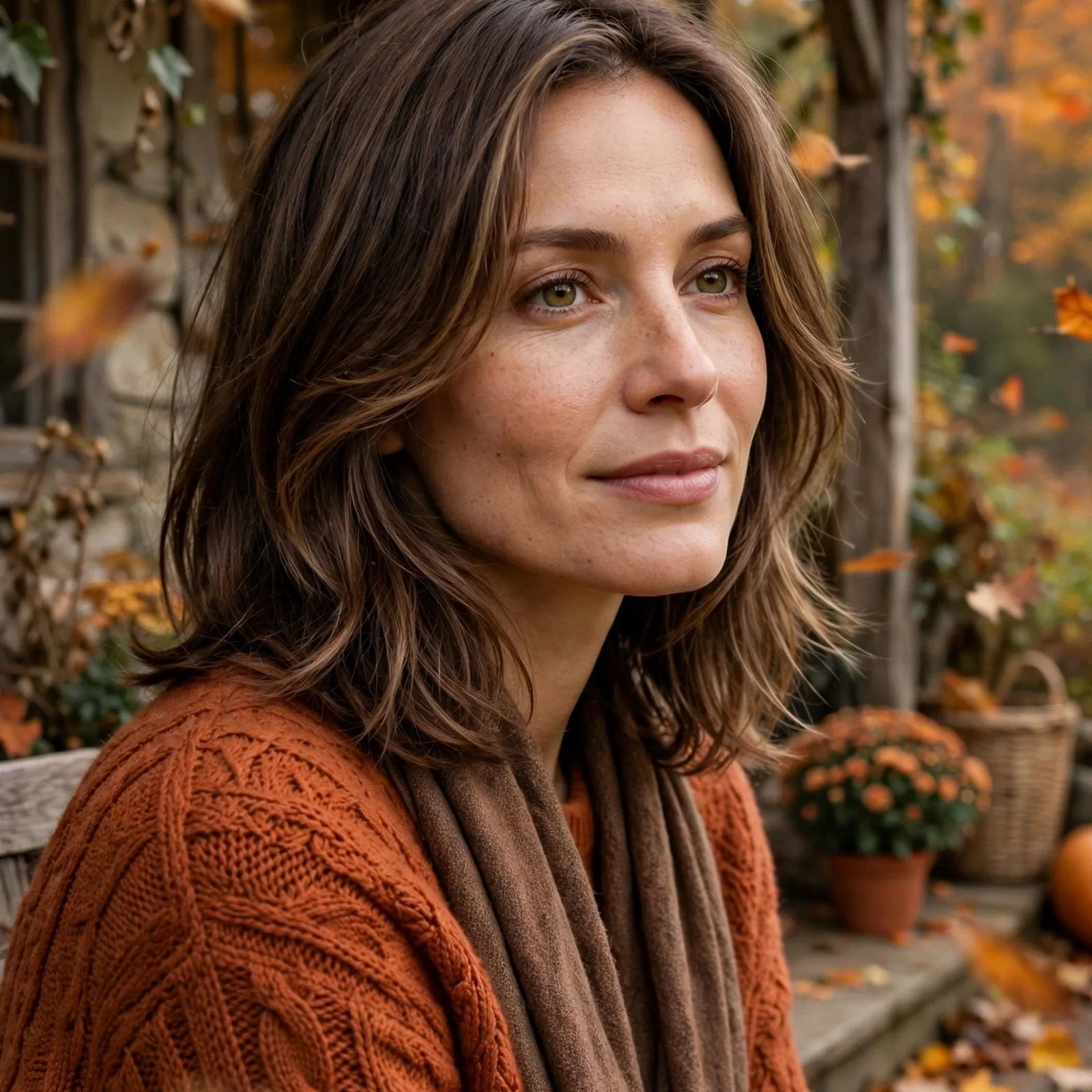 15 Stylish Medium Hairstyles For Women In Fall: Medium Length with Subtle Layers