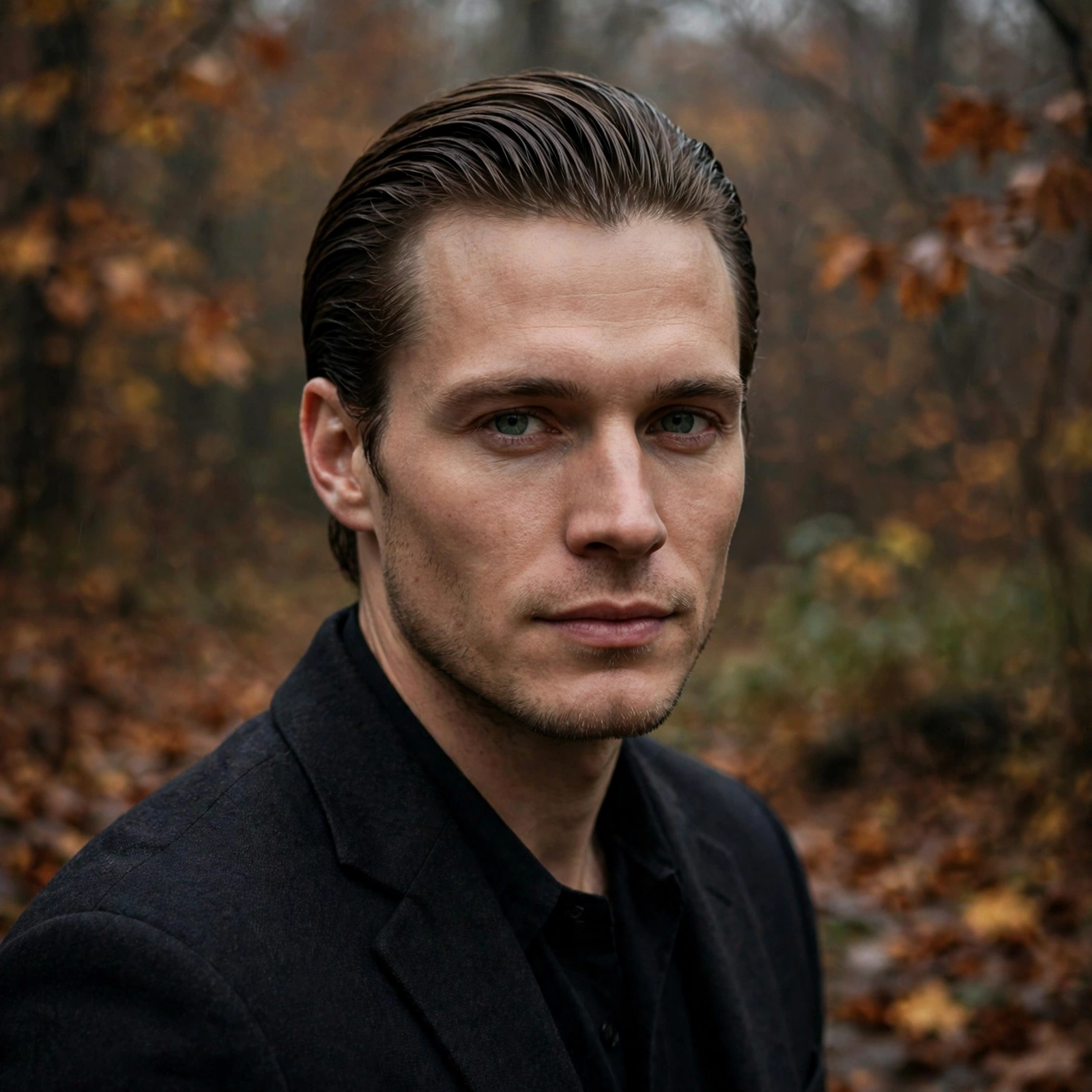 Slicked-Back Medium