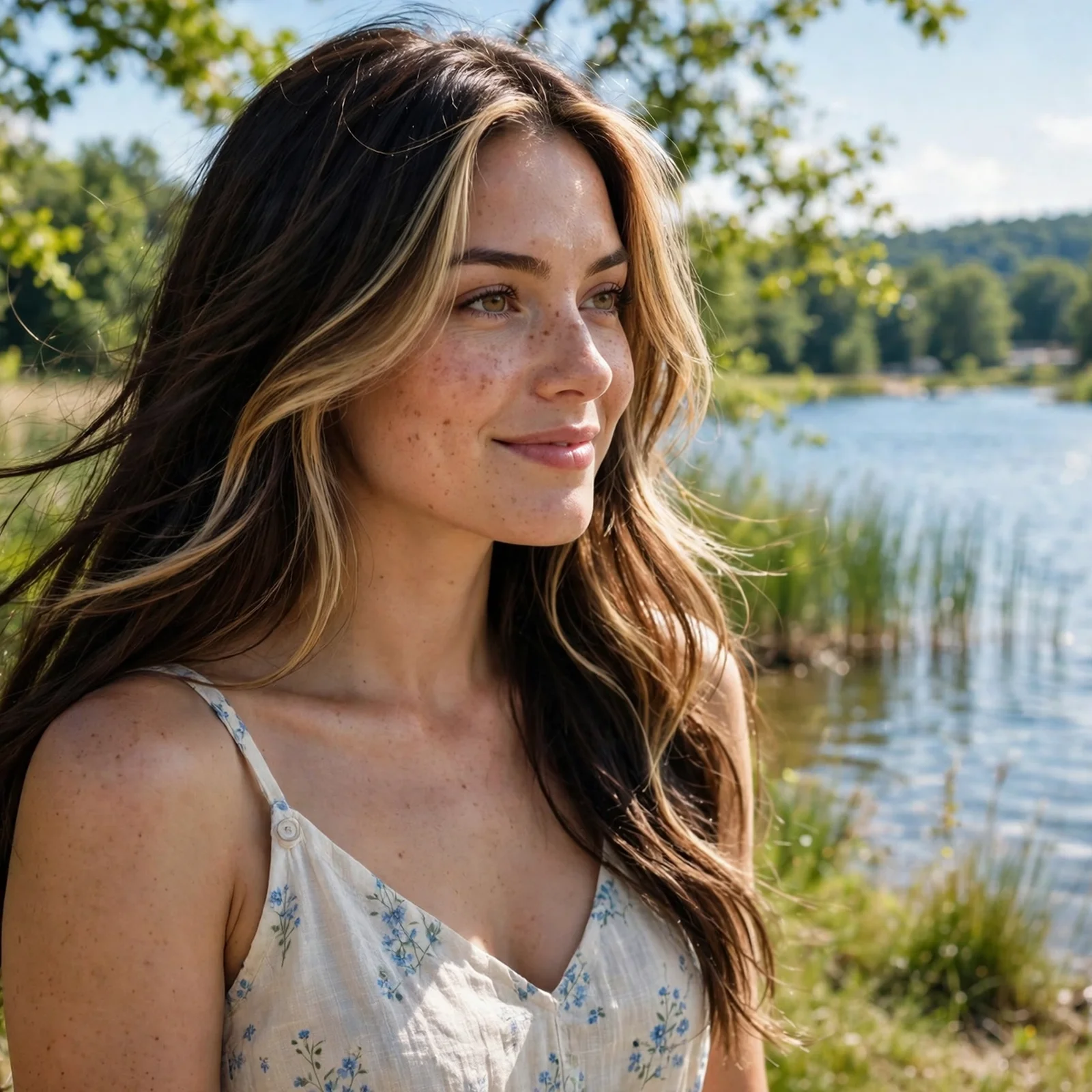 25 Most Attractive Summer Hairstyles for Women (Trending 2026 Styles): Long Layers with Face-Framing Highlights