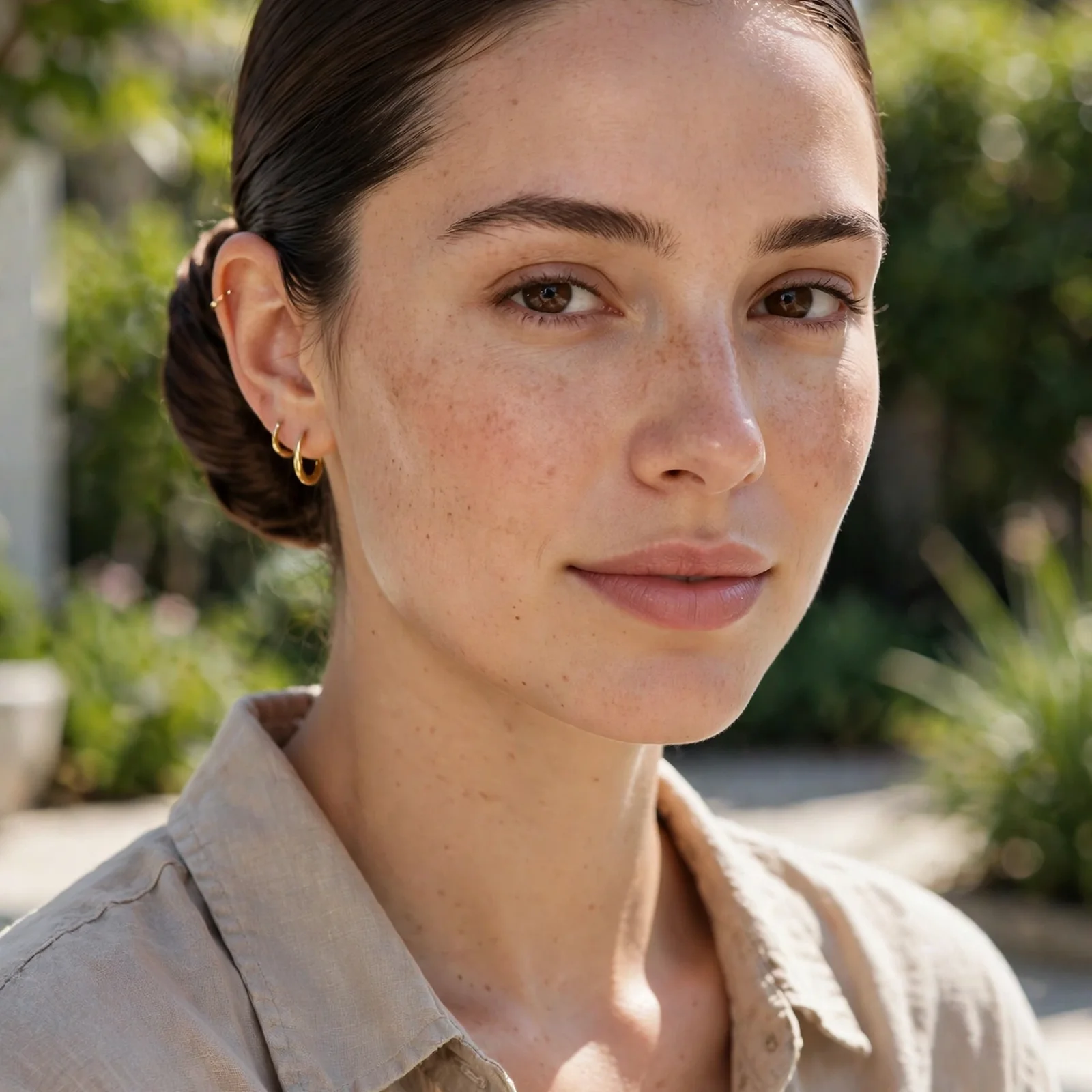 25 No Heat Hairstyles for Women That Look Styled Without Any Tools: Sleek Low Bun