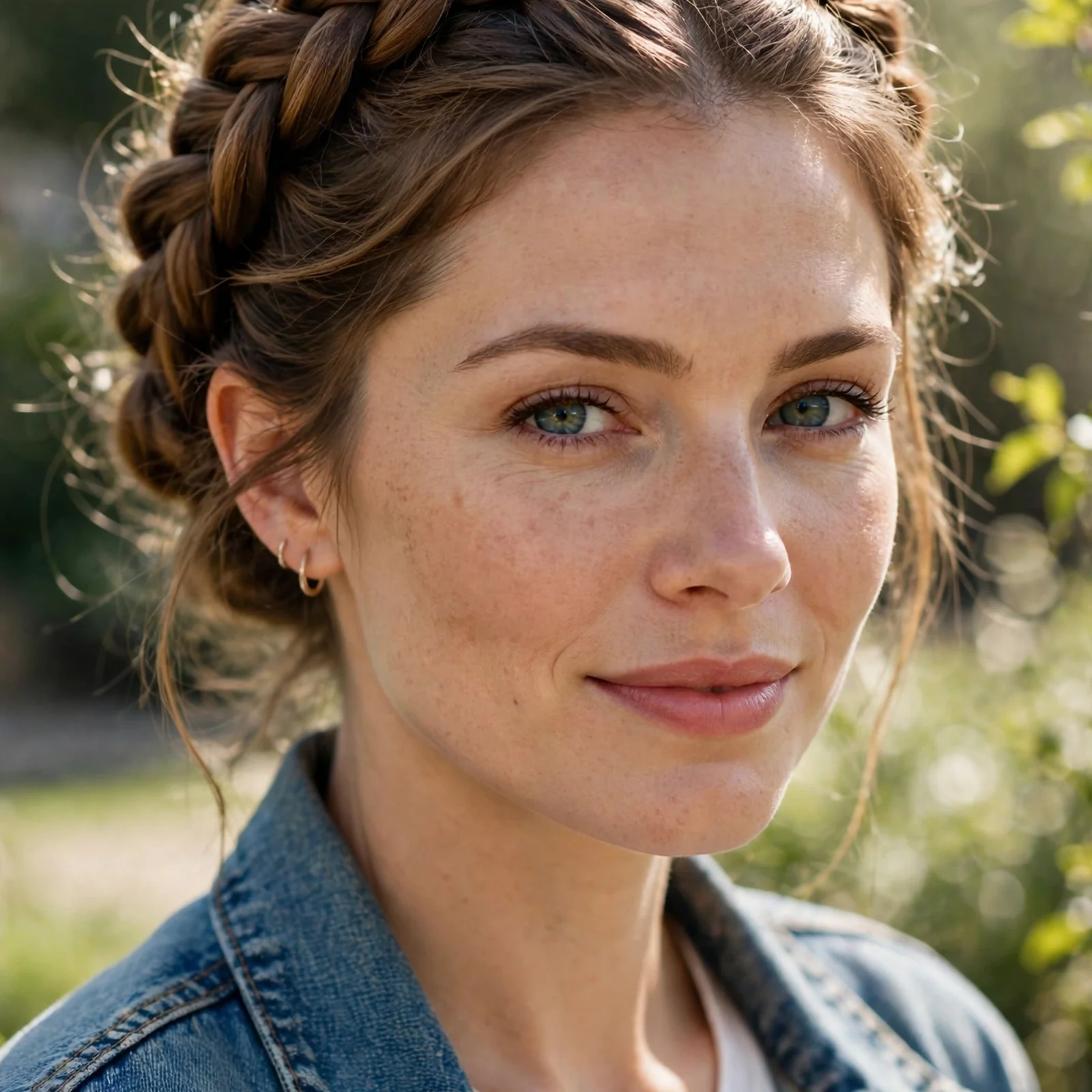 25 No Heat Hairstyles for Women That Look Styled Without Any Tools: Crown Braid