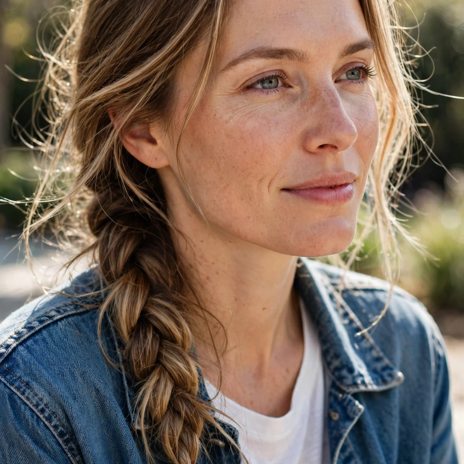 25 No Heat Hairstyles for Women That Look Styled Without Any Tools: Loose Side Braid