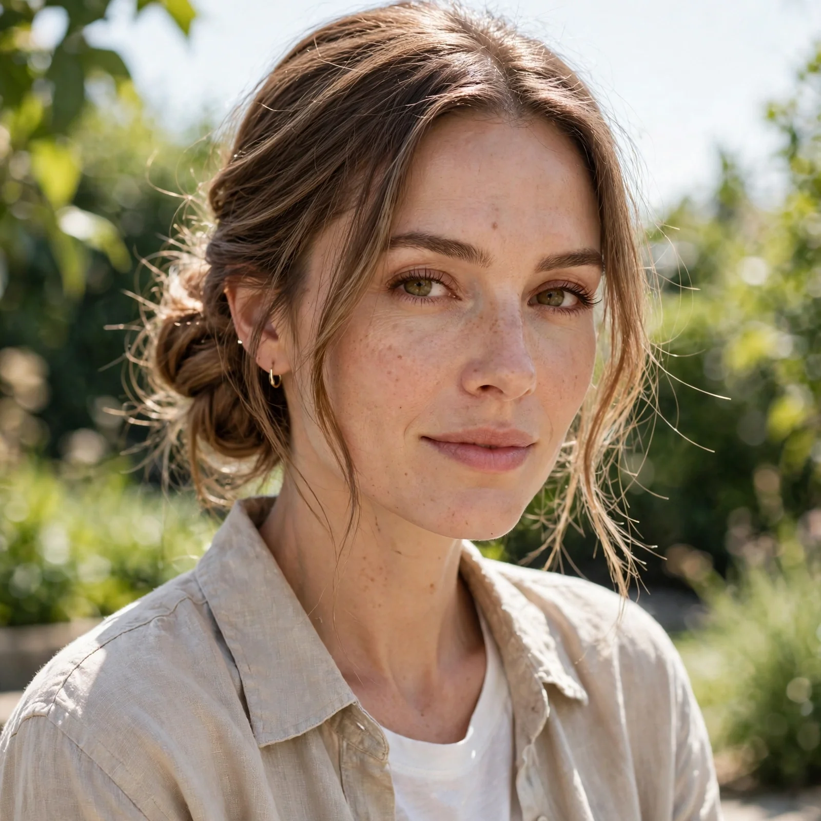25 No Heat Hairstyles for Women That Look Styled Without Any Tools: Loose Chignon