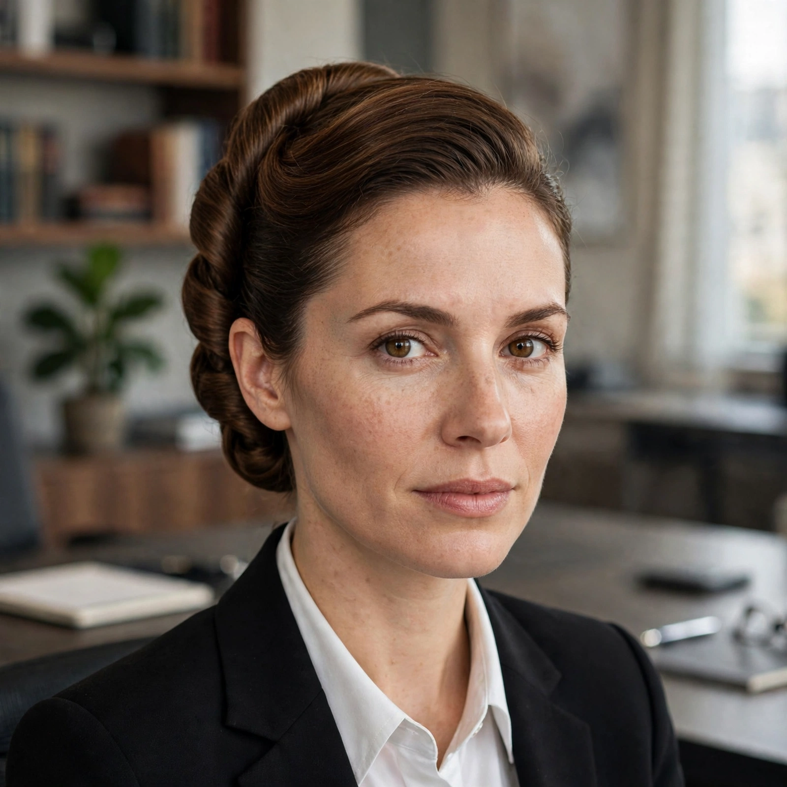 Smooth Chignon