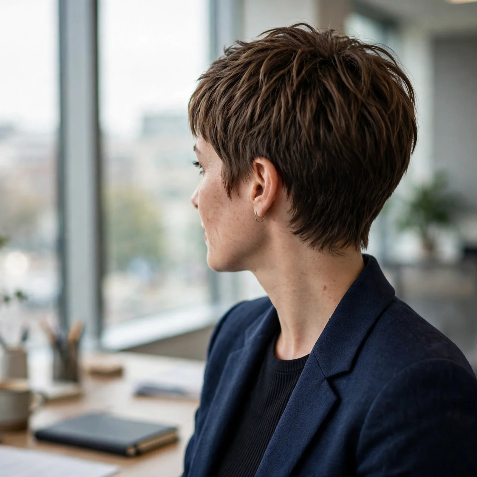 20 Professional Hairstyles for Women That Look Polished & Powerful in 2026: Classic Pixie Cut