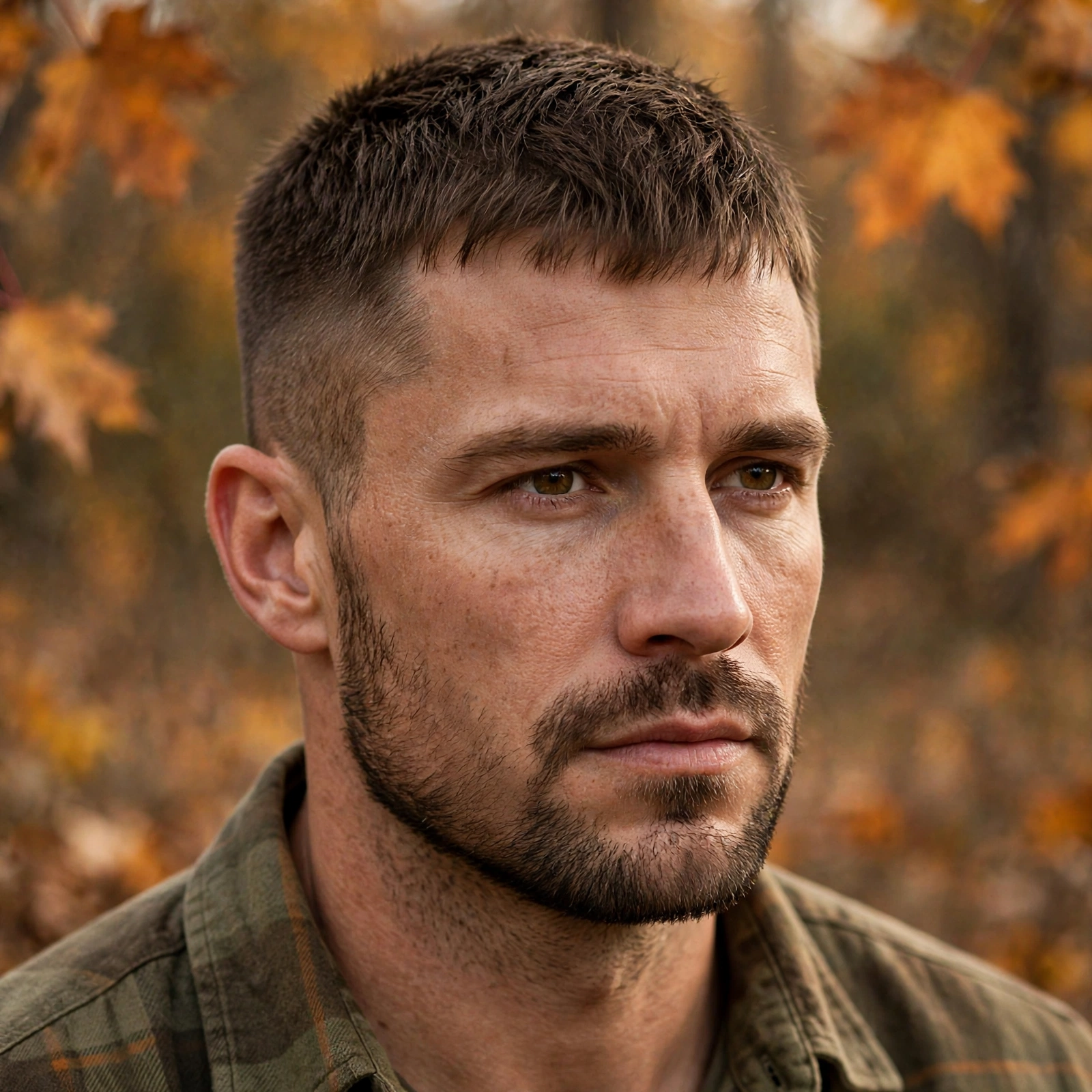 French Crop with Chinstrap Blend