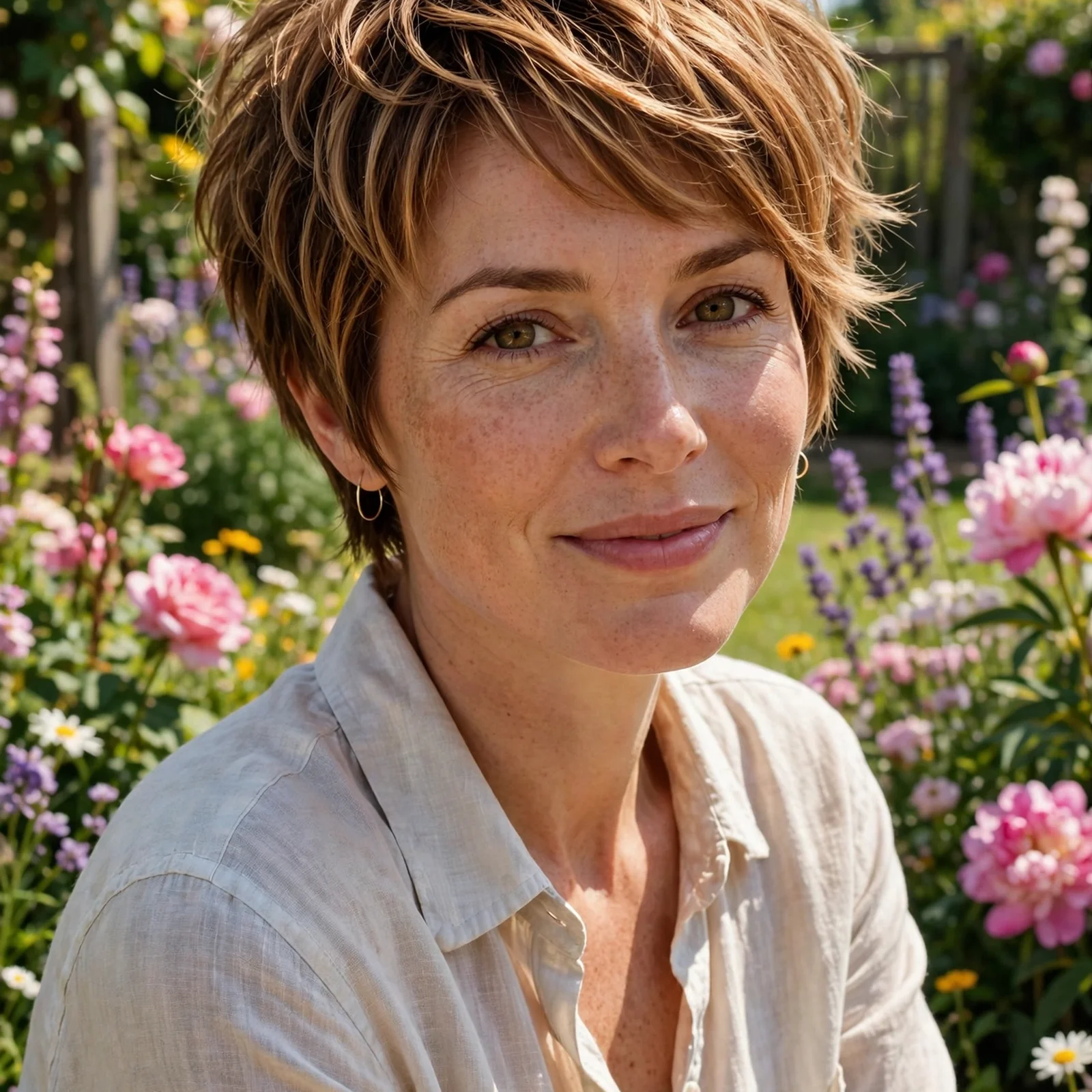 25 Short Hair Summer Hairstyles for Women That Look Effortlessly Stylish: Layered Bixie Cut