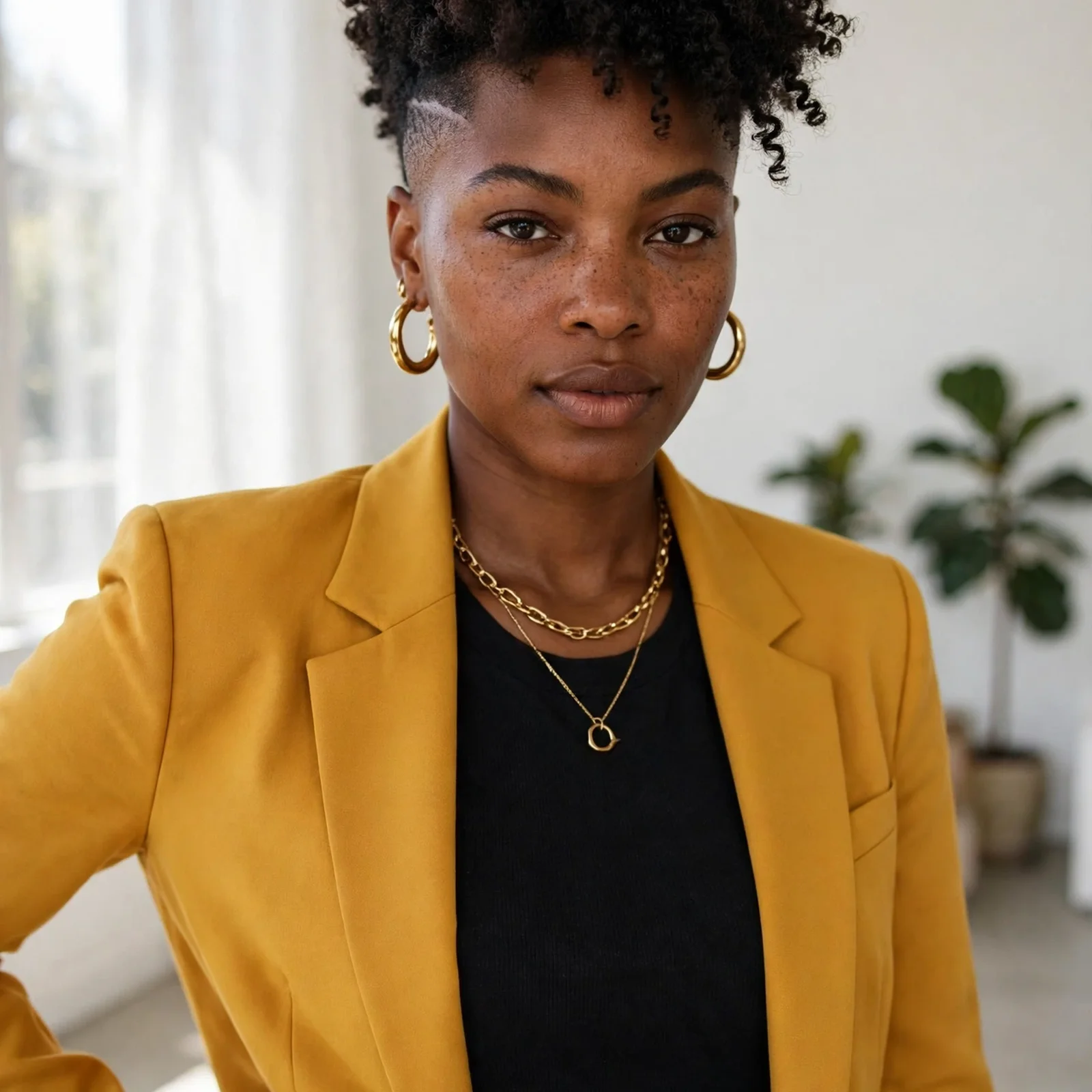 15 Bold & Beautiful Short Hairstyles for Black Women in 2026: Short Afro with Fade