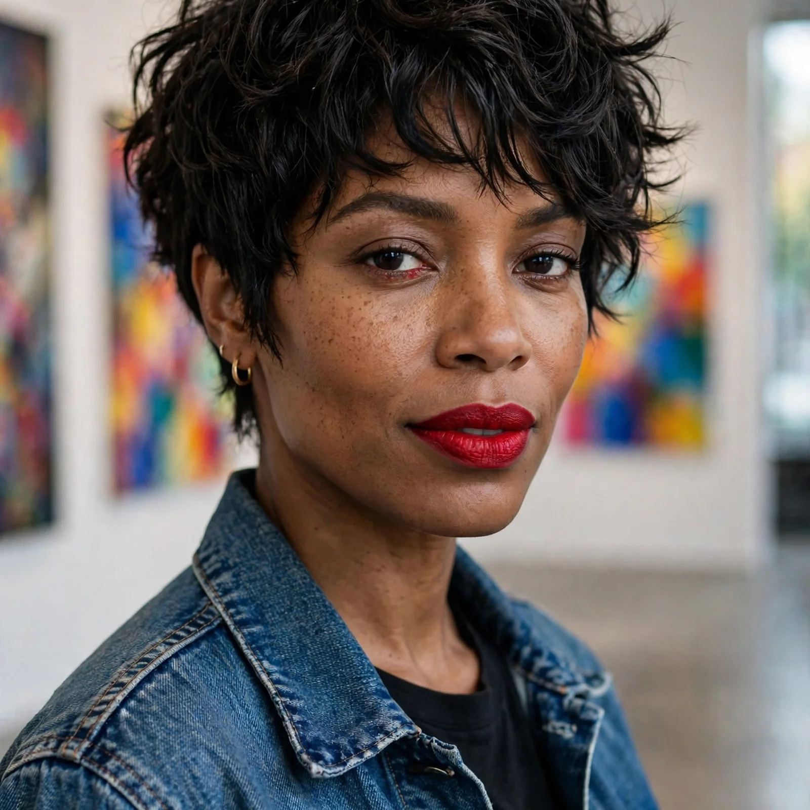15 Bold & Beautiful Short Hairstyles for Black Women in 2026: Textured Shag Cut