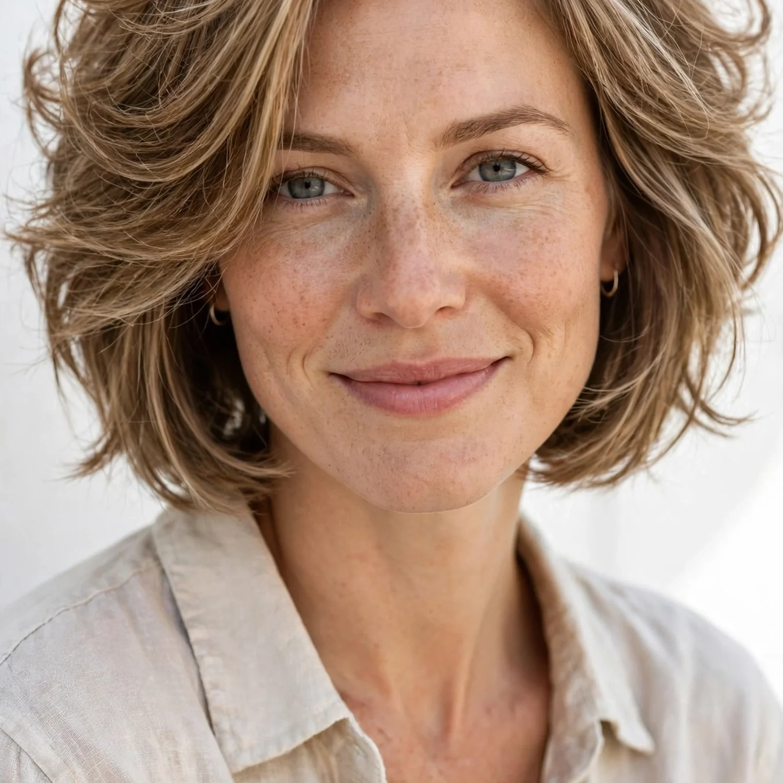 15 Volume-Boosting Short Hairstyles for Women with Thin Hair in 2026: Layered Bob with Side Part