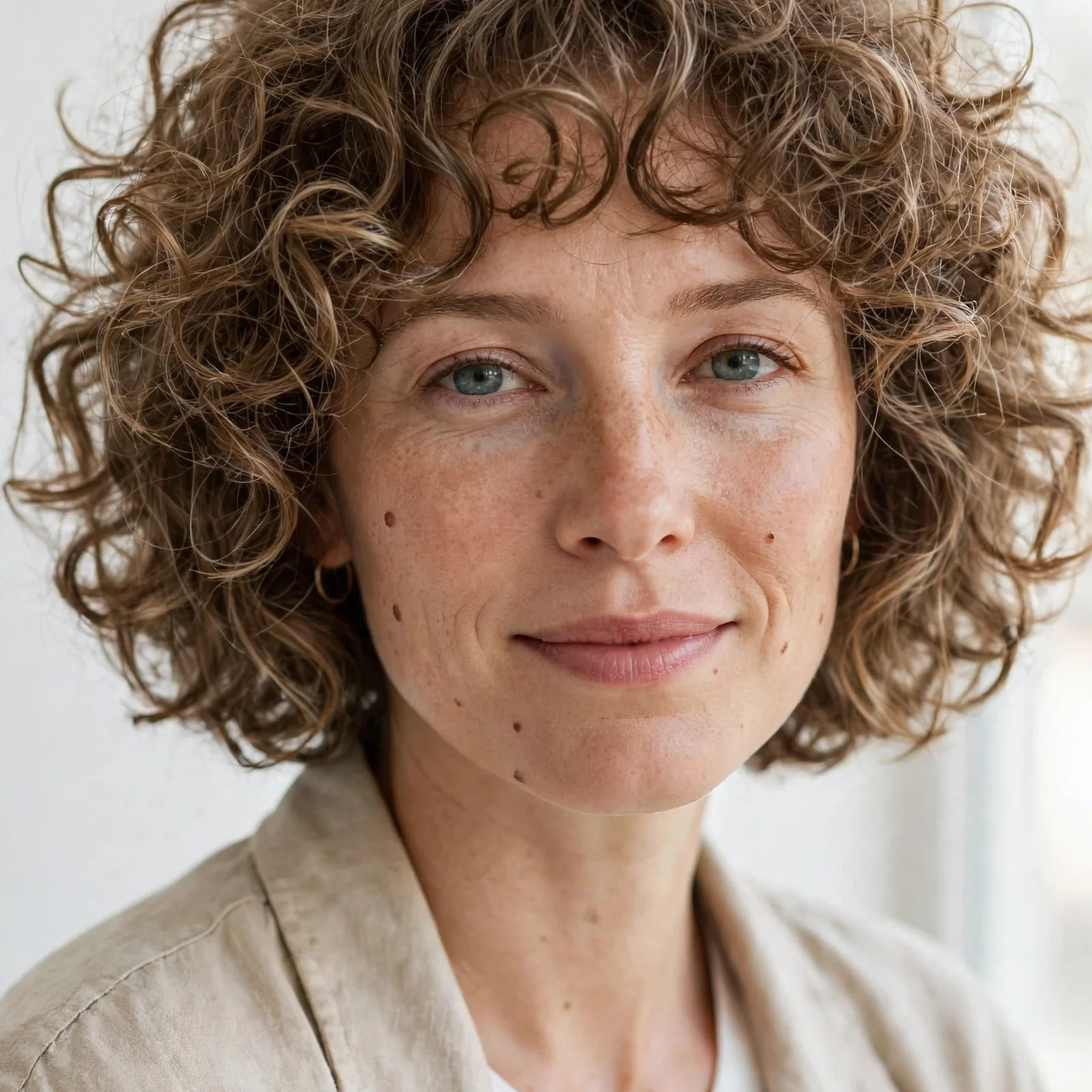 15 Volume-Boosting Short Hairstyles for Women with Thin Hair in 2026: Voluminous Curly Bob