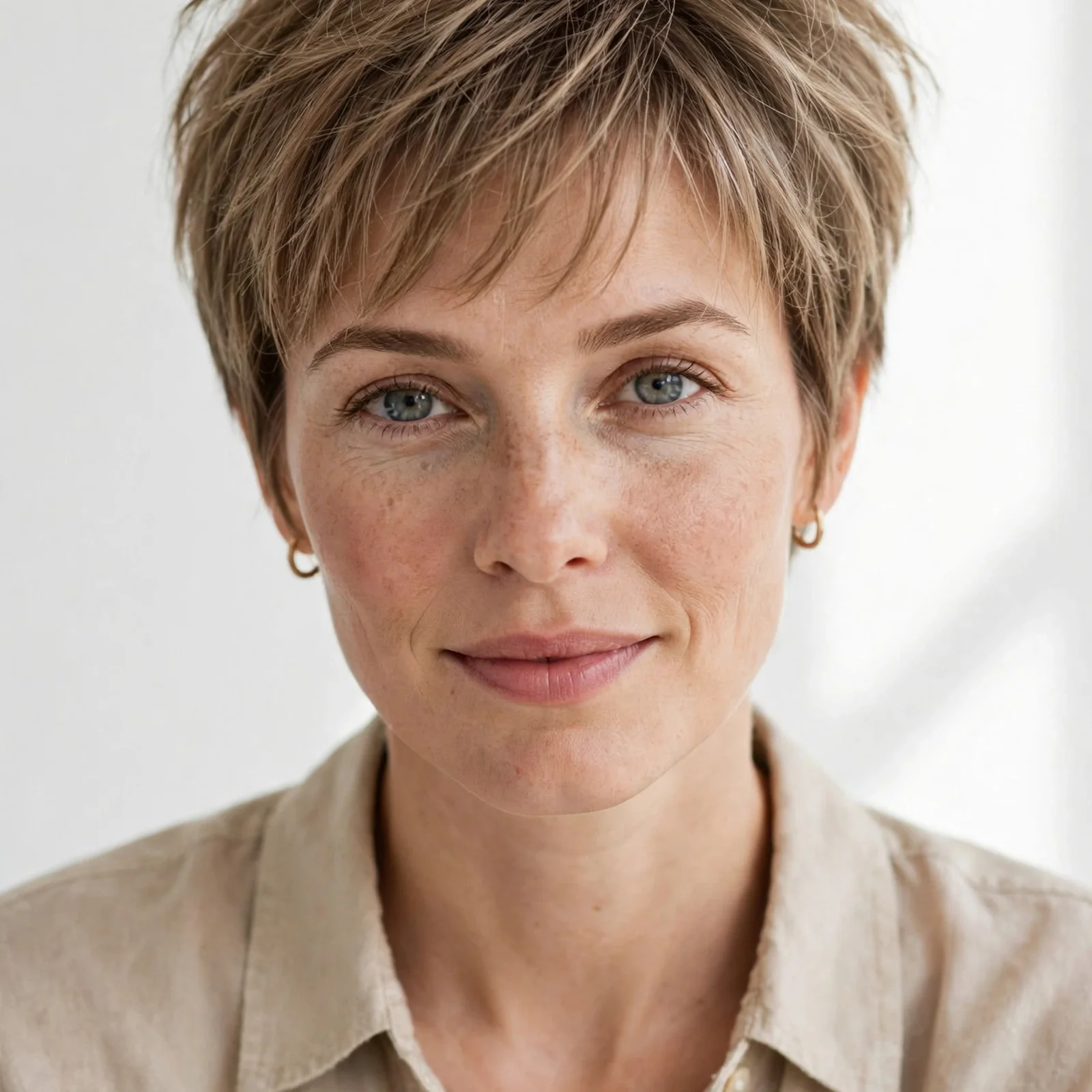 15 Volume-Boosting Short Hairstyles for Women with Thin Hair in 2026: Layered Pixie with Bangs