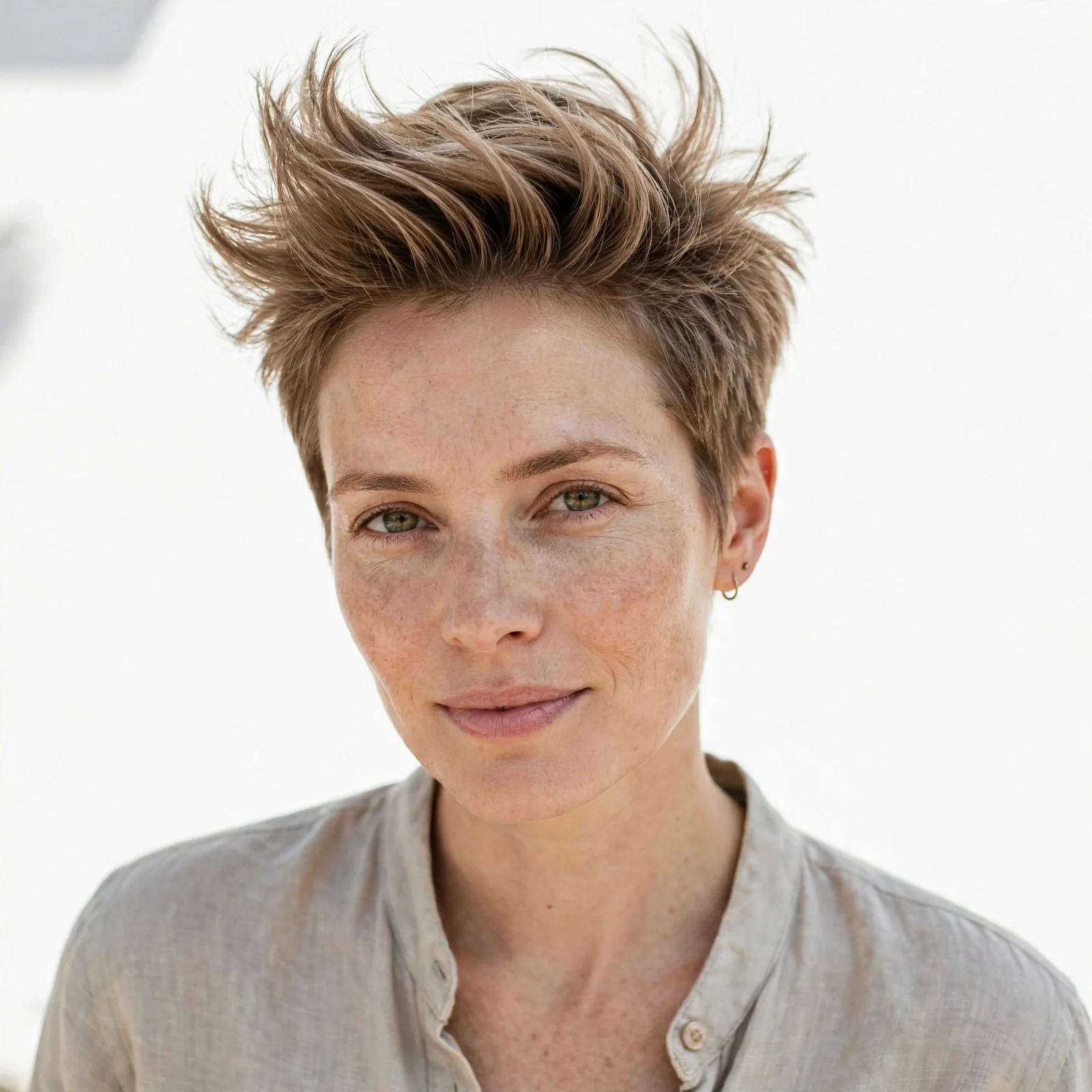 15 Volume-Boosting Short Hairstyles for Women with Thin Hair in 2026: Cropped Pixie with Volume at Crown