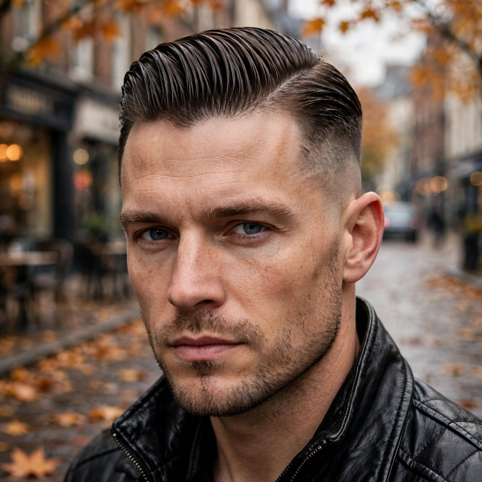 Slicked-Back Undercut