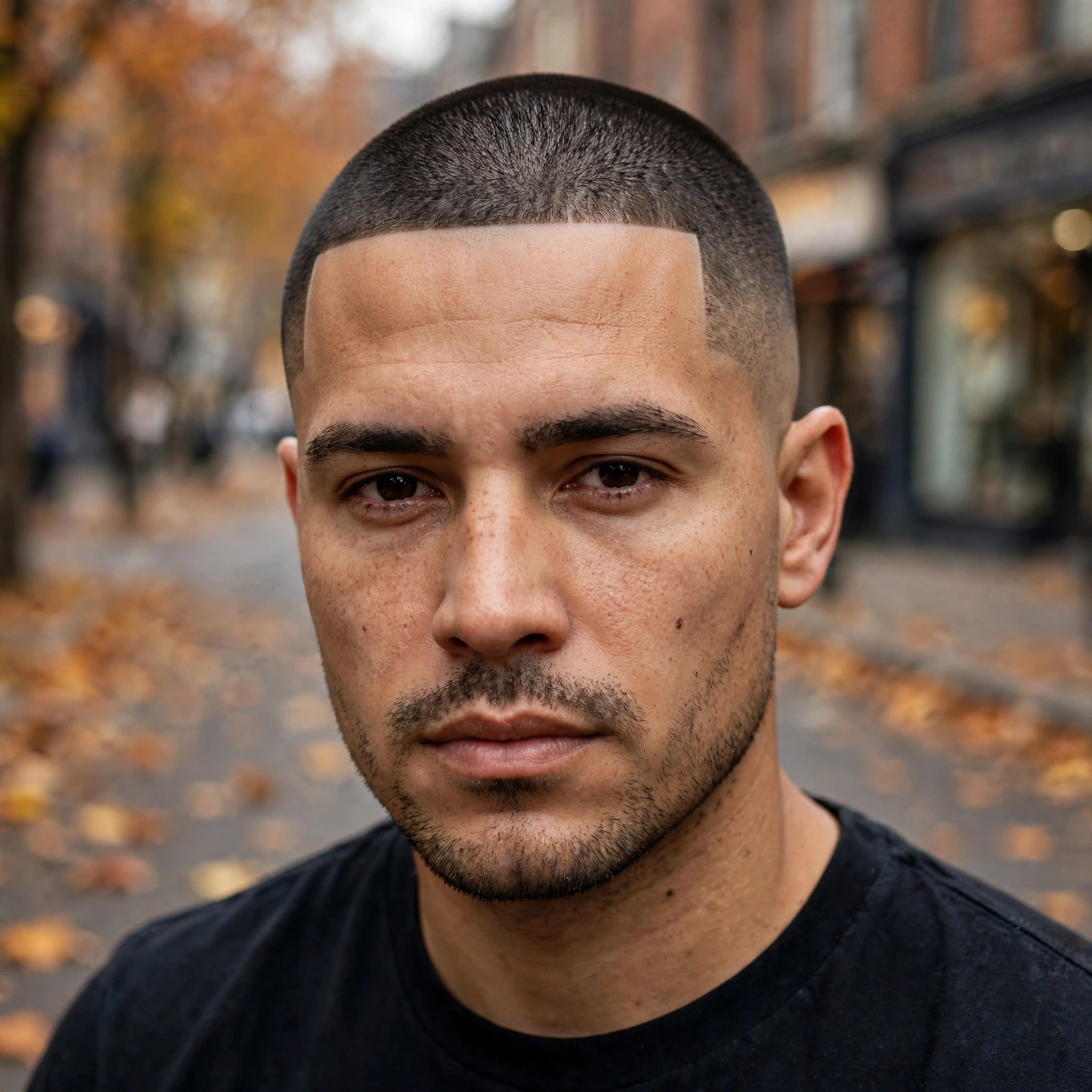 Buzz Cut with Line-Up
