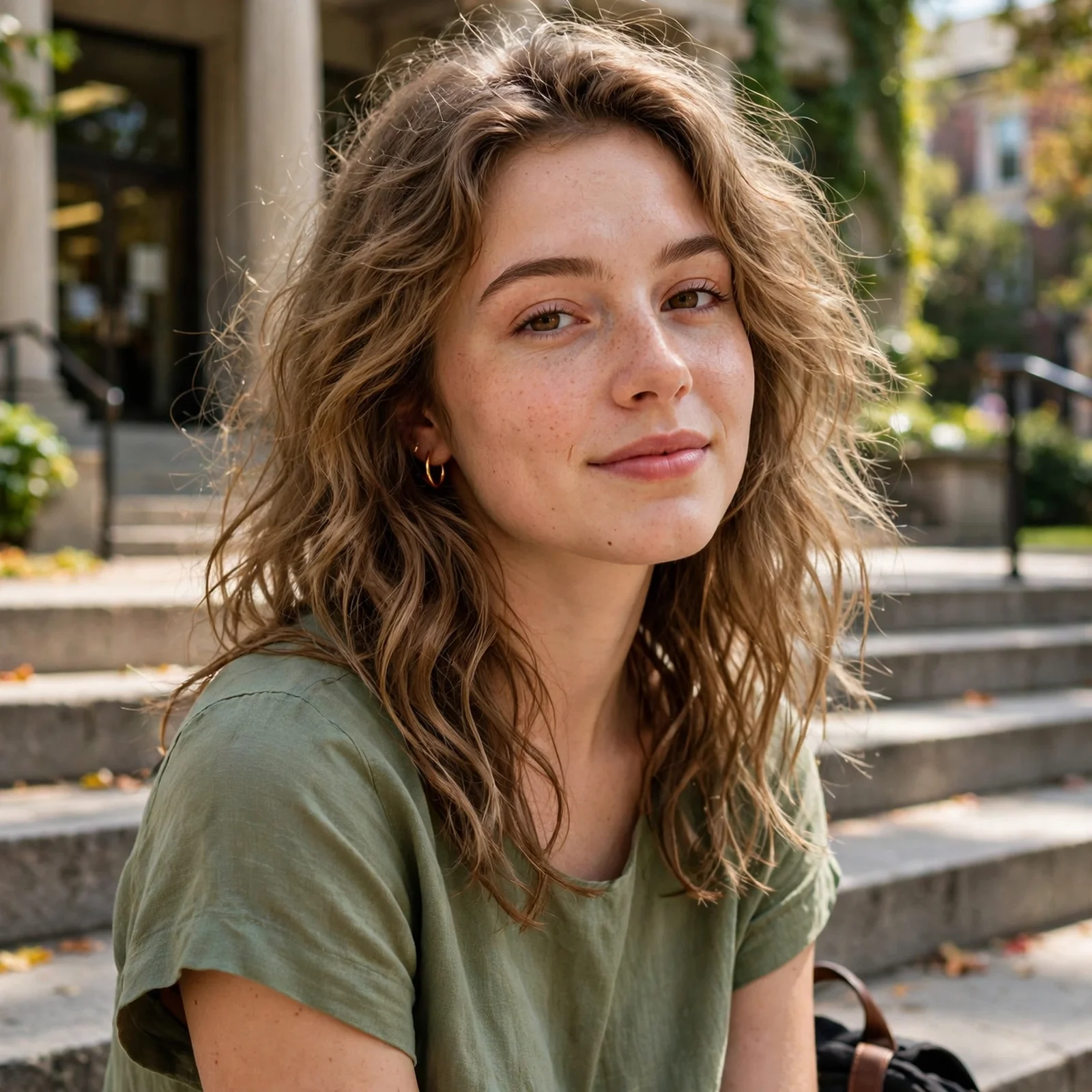 25 Summer Hairstyles for College Girls That Stay Fresh From Morning to Night: Air-Dried Soft Waves