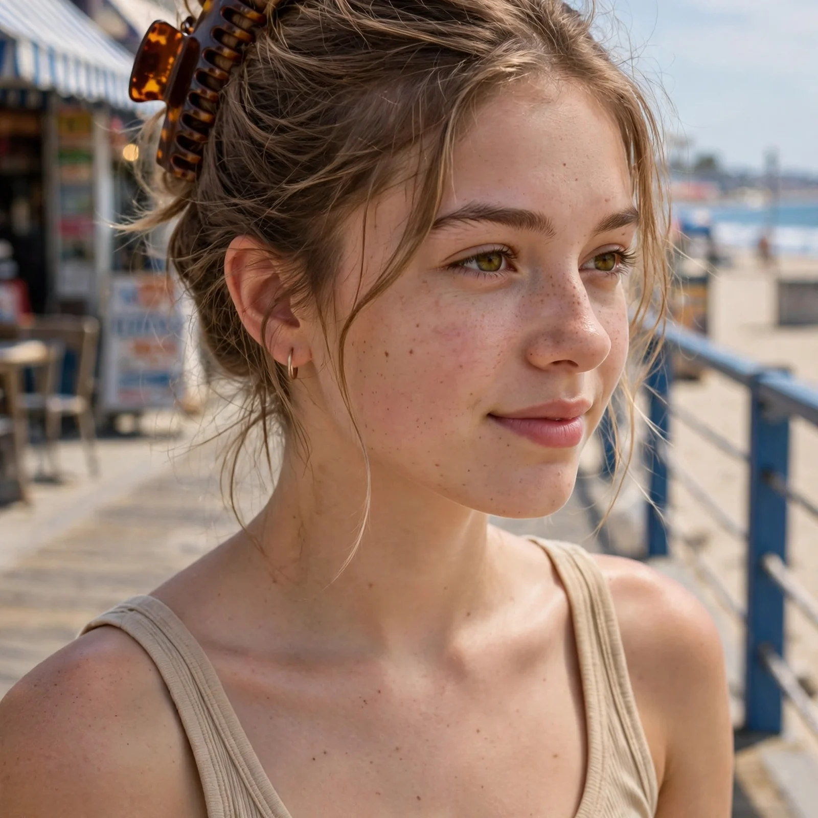 25 Summer Hairstyles for Teenage Girls That Look Trendy Without Much Effort: Claw Clip Twist