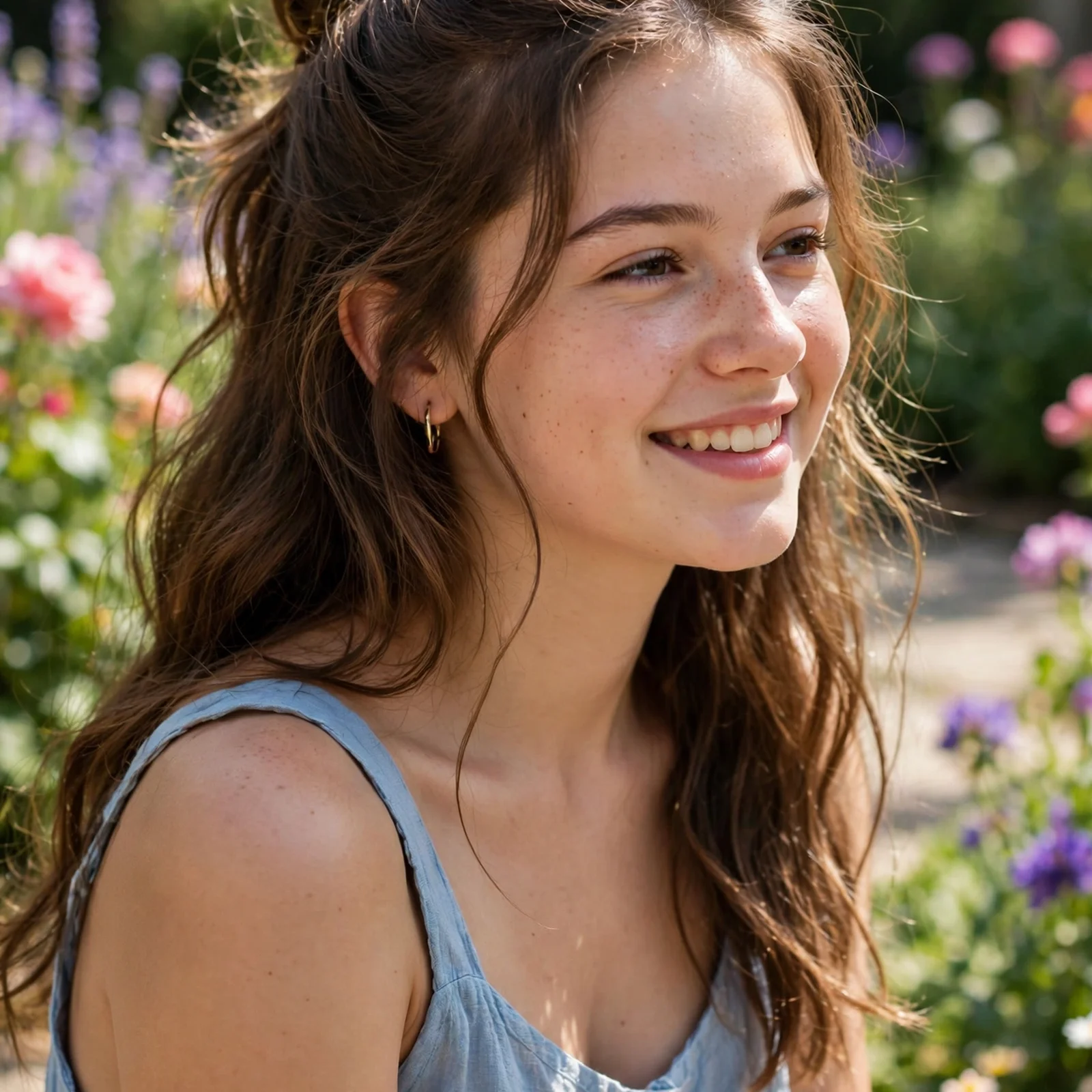 25 Summer Hairstyles for Teenage Girls That Look Trendy Without Much Effort: Half-Up Claw Clip Style