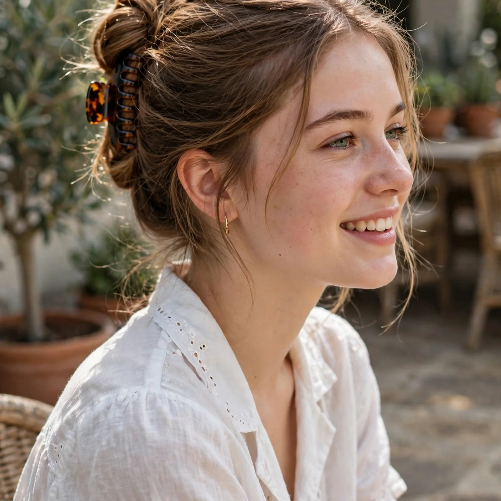 25 Summer Hairstyles for Teenage Girls That Look Trendy Without Much Effort: Claw Clip Twist