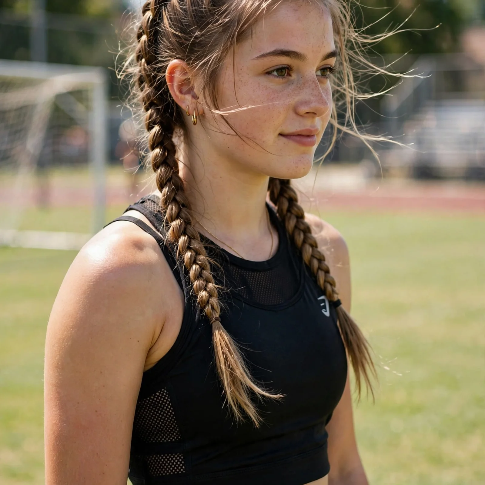25 Summer Hairstyles for Teenage Girls That Look Trendy Without Much Effort: Double Dutch Braids