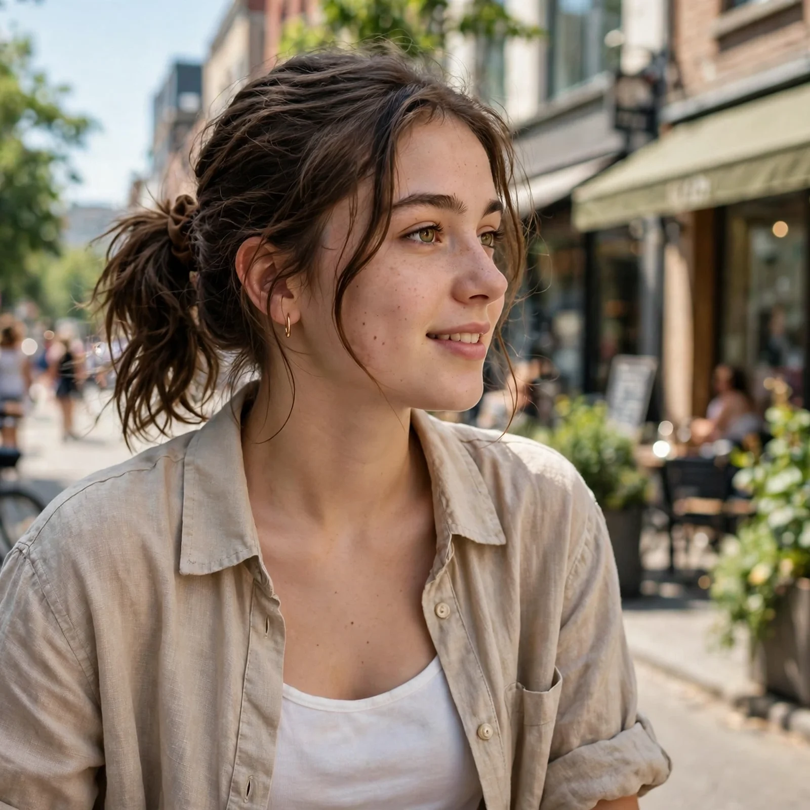 25 Summer Hairstyles for Teenage Girls That Look Trendy Without Much Effort: Low Textured Ponytail