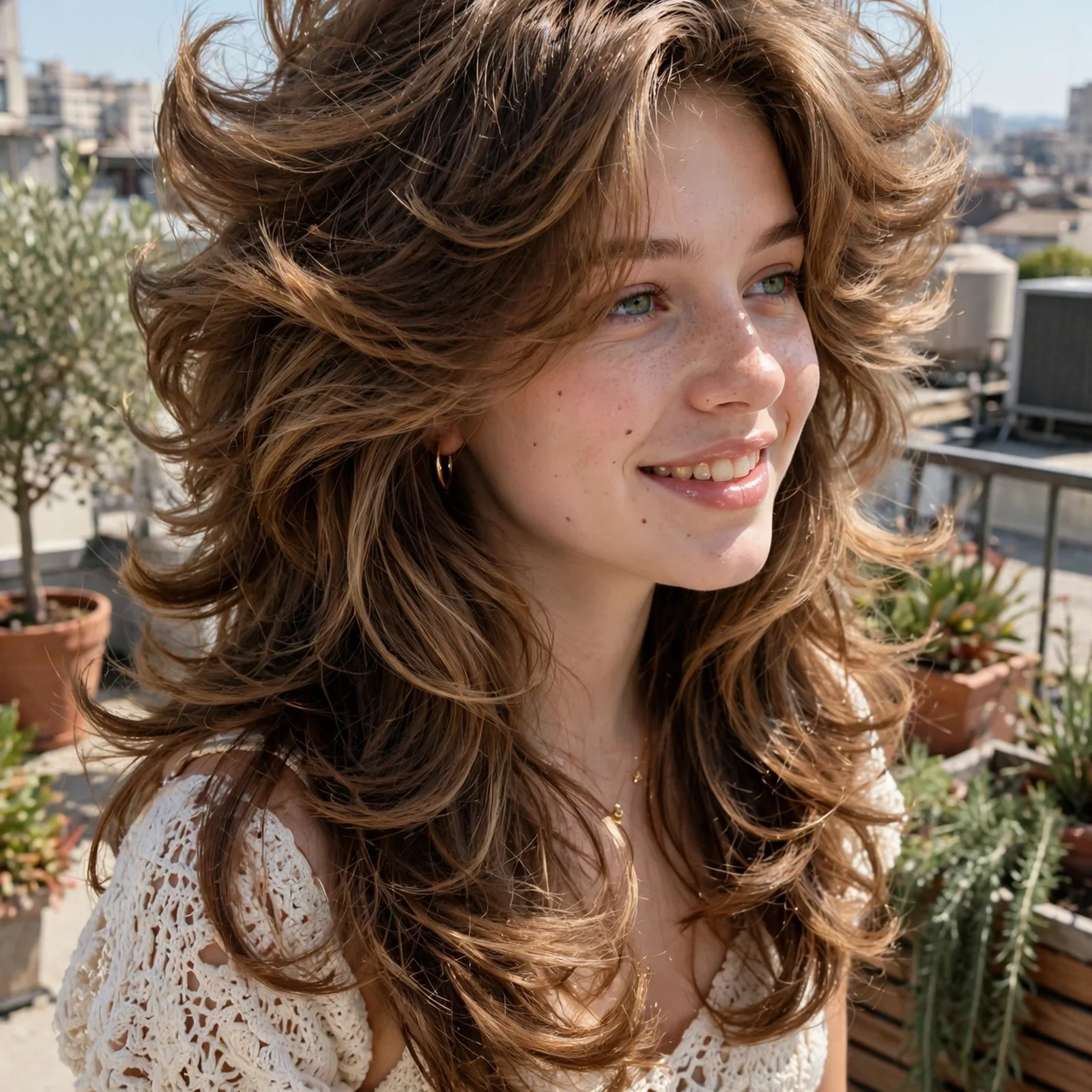 25 Summer Hairstyles for Teenage Girls That Look Trendy Without Much Effort: Butterfly Layer Blowout