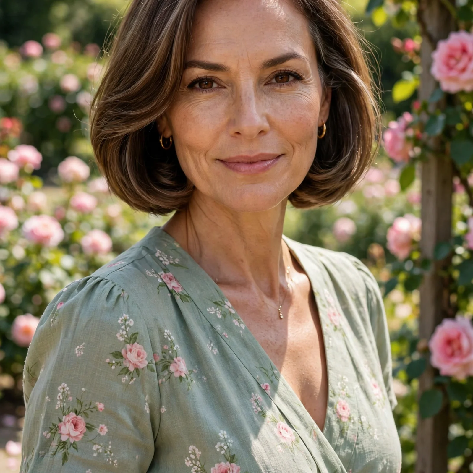 25 Summer Hairstyles for Women Over 40 That Look Youthful & Effortless: Soft Curved Bob