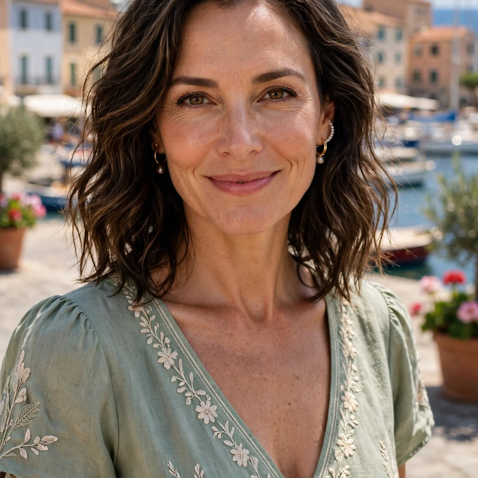 25 Summer Hairstyles for Women Over 40 That Look Youthful & Effortless: Collarbone-Length Waves